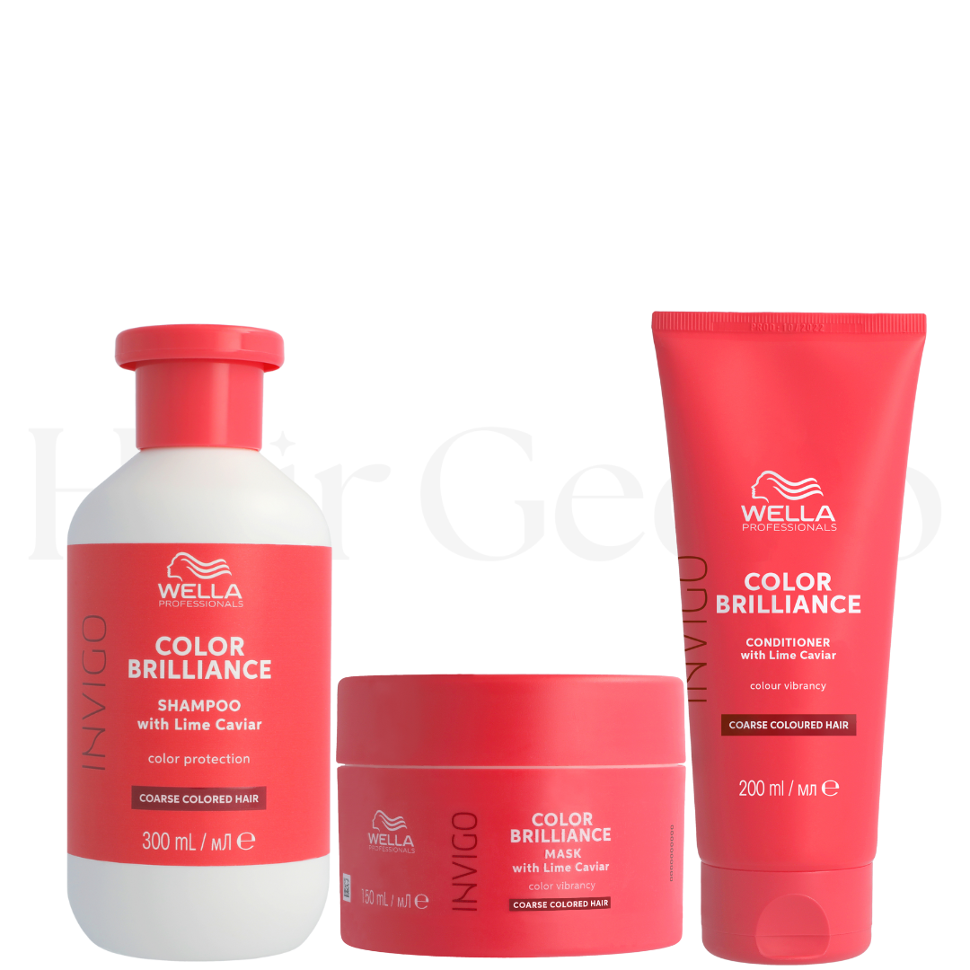 Wella Invigo Color Brilliance Trio for Coarse Hair