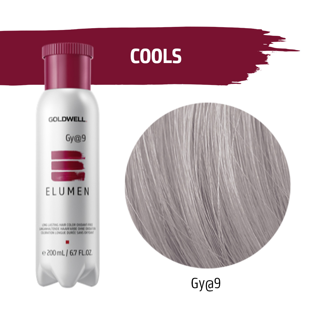 Goldwell Elumen Gy@9 200 ml 2er Set + gratis Shampoo 30 ml & Conditioner 30 ml
