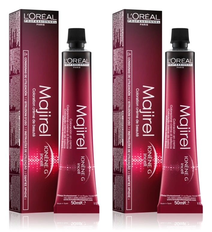 LOreal Professionnel Majirel Haarfarbe Set - 2x 50ml = 100ml (Farbe:6,23)