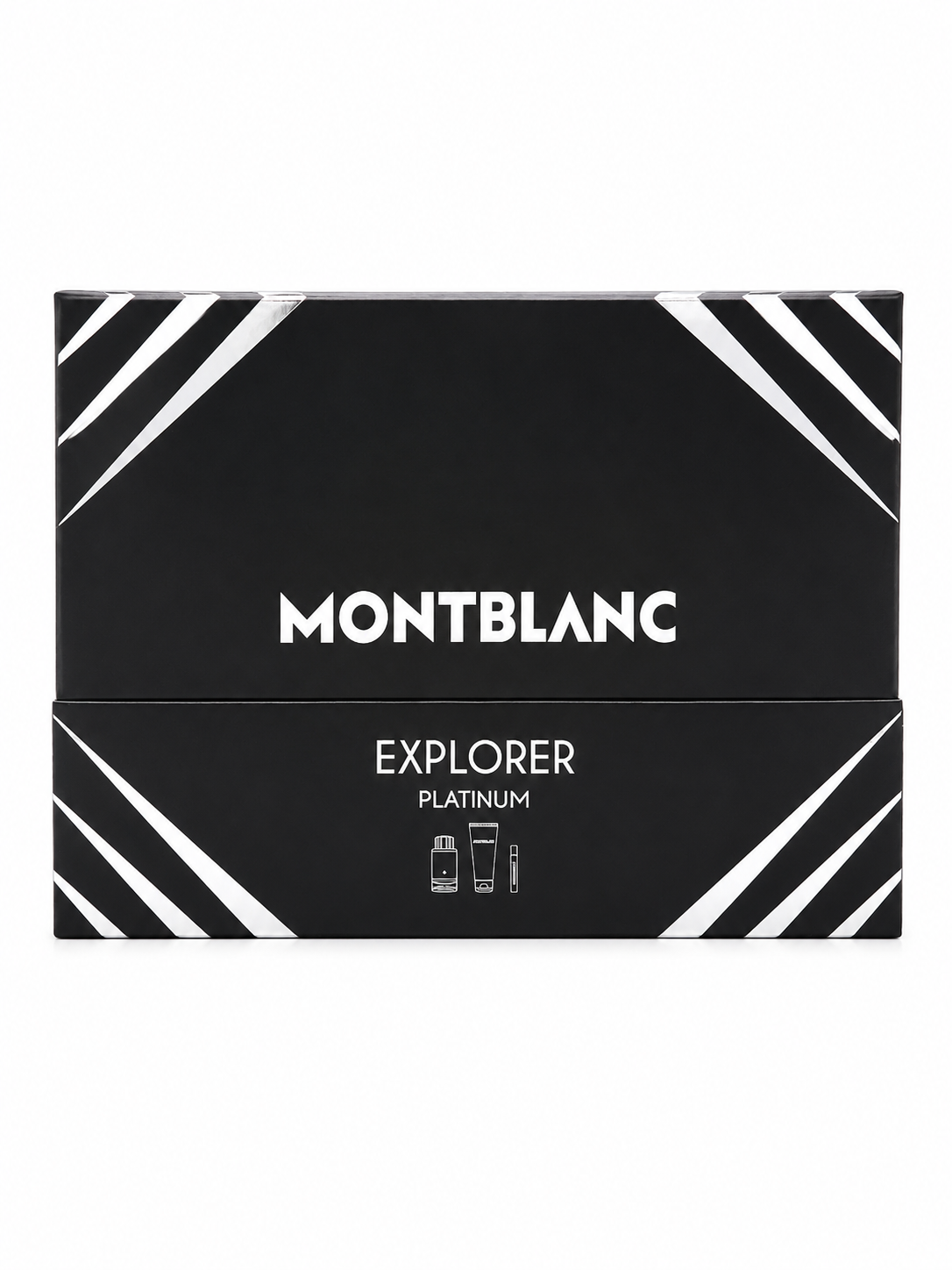 Mont Blanc Explorer Platinum Pour Homme for Men Set 