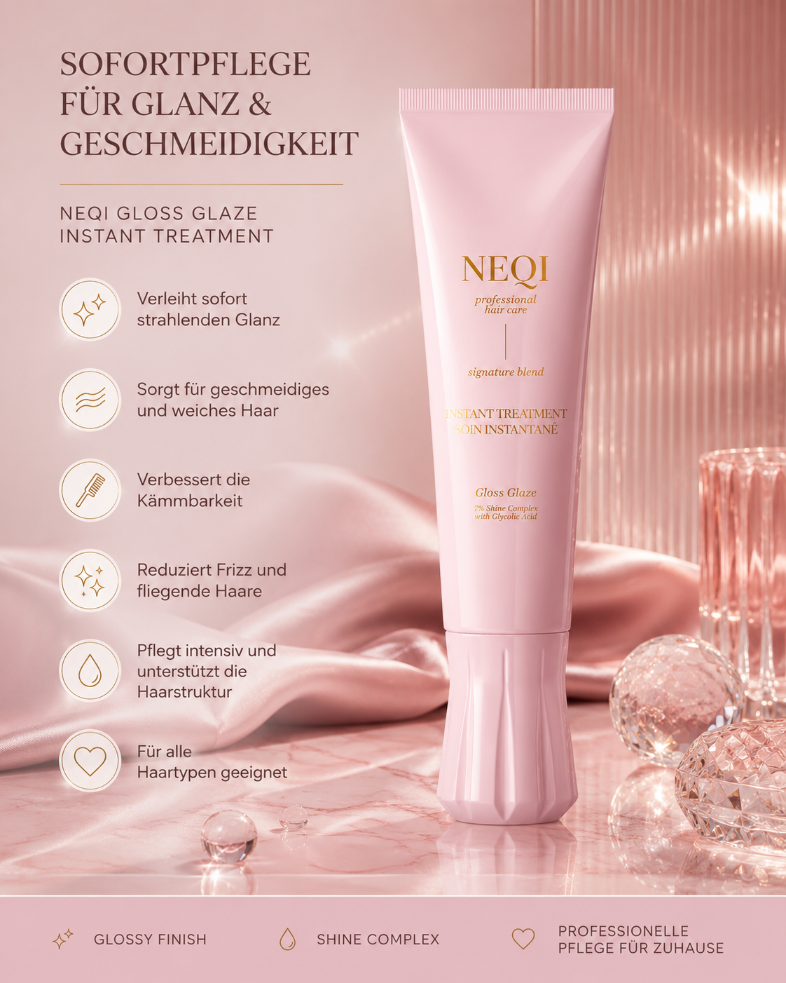 Neqi Instant Treatment Gloss Glaze 100 ml