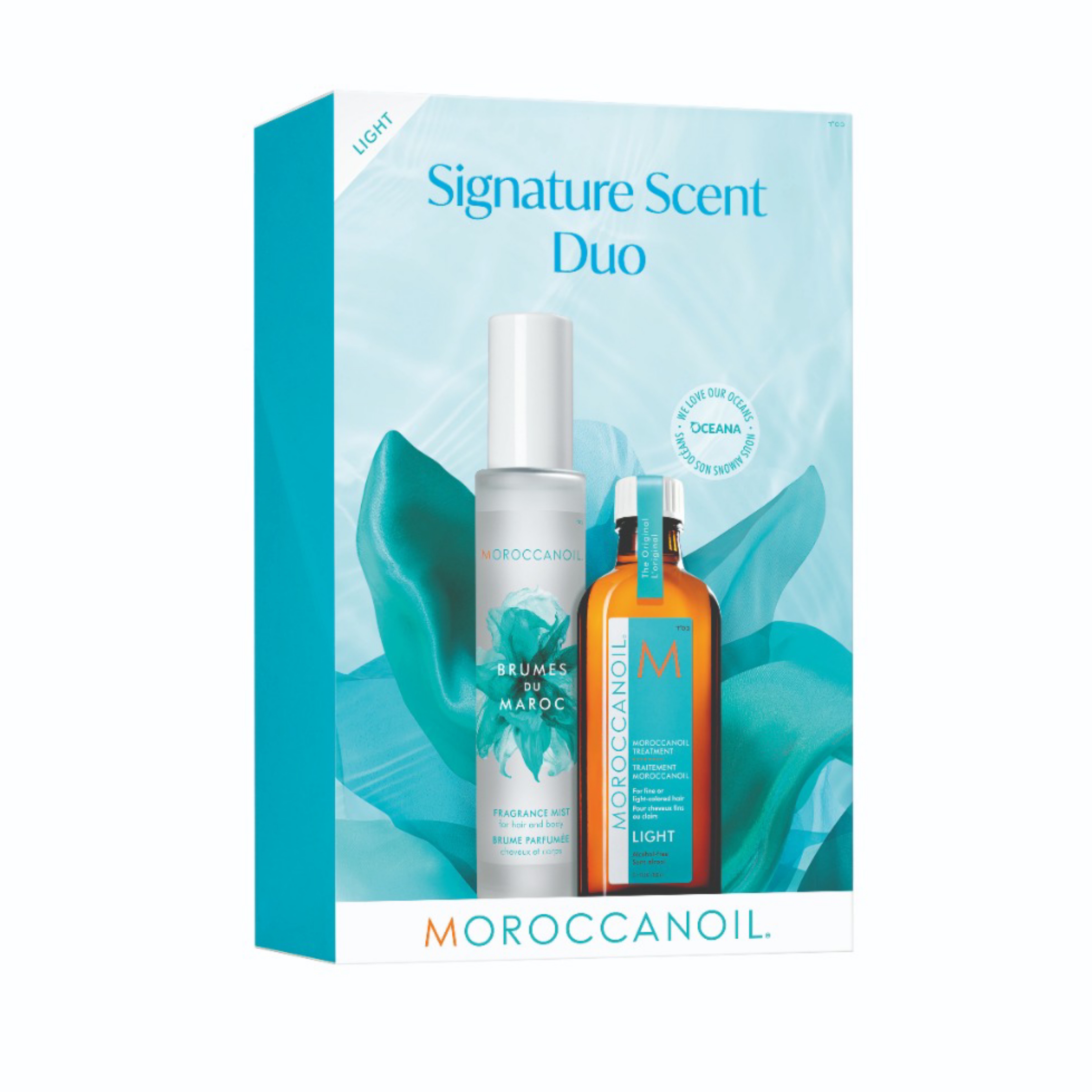 Moroccanoil Signature Scent Duo Light - Treatment light 100ml + Bodyspray 100ml Moroccanoil Signature Scent Duo Light - Treatment light 100ml + Bodyspray 100ml