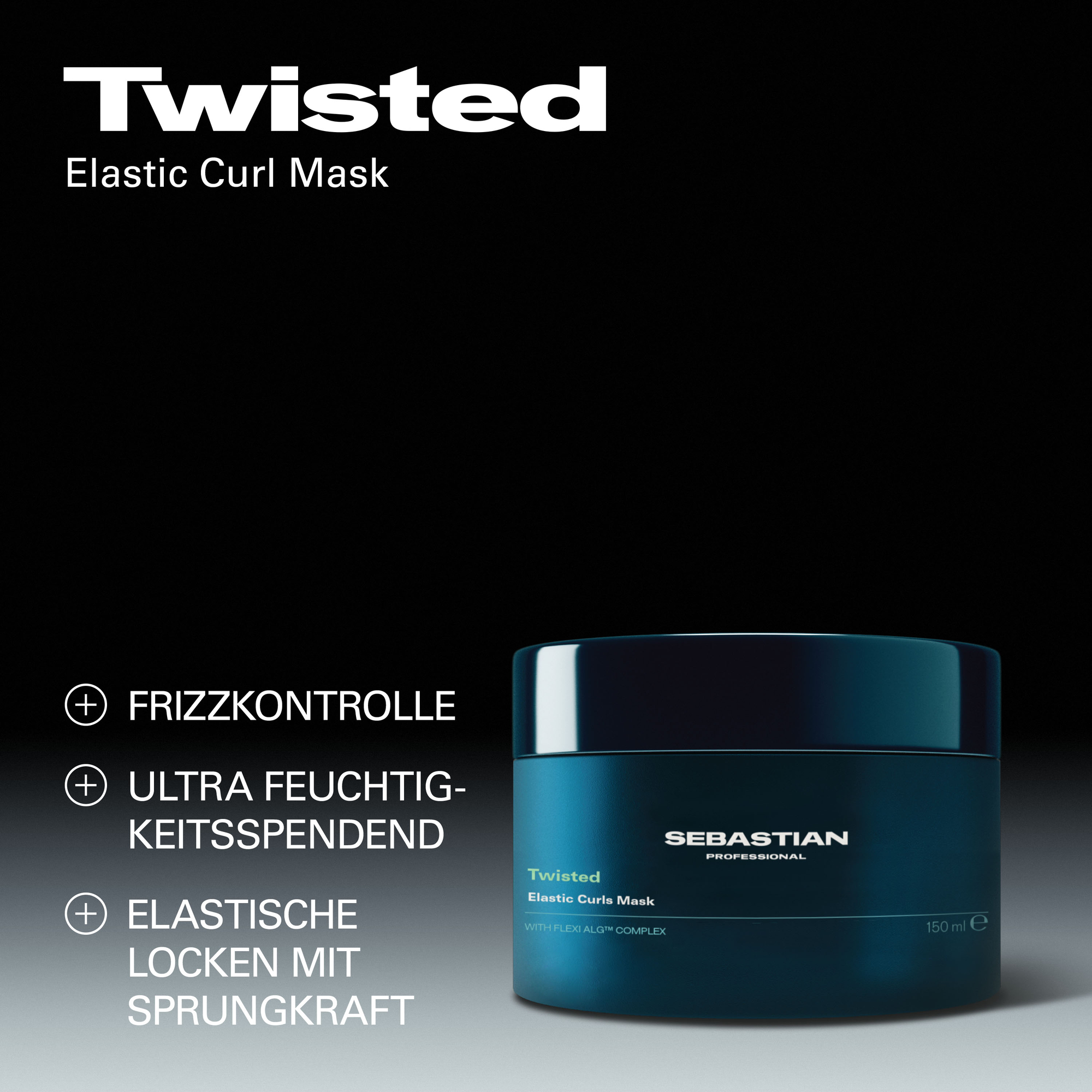 Sebastian Twisted Elastic Curls Mask 150 ml