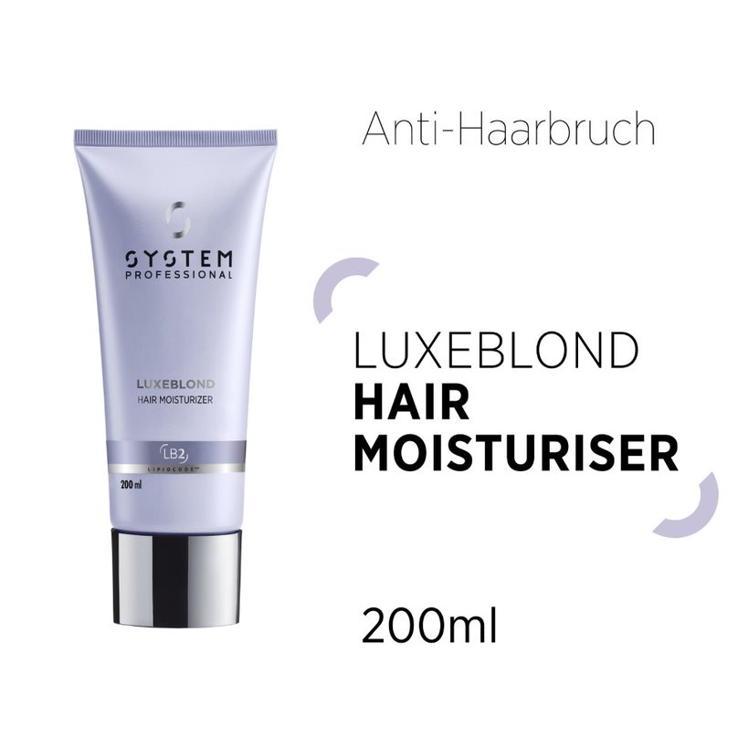 System Professional LipidCode LuxeBlond Hair Moisturiser 200 ml