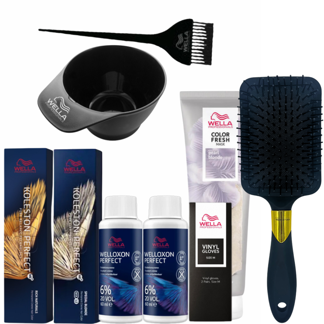 Wella Pearl Blonde Perfect Color Kit 