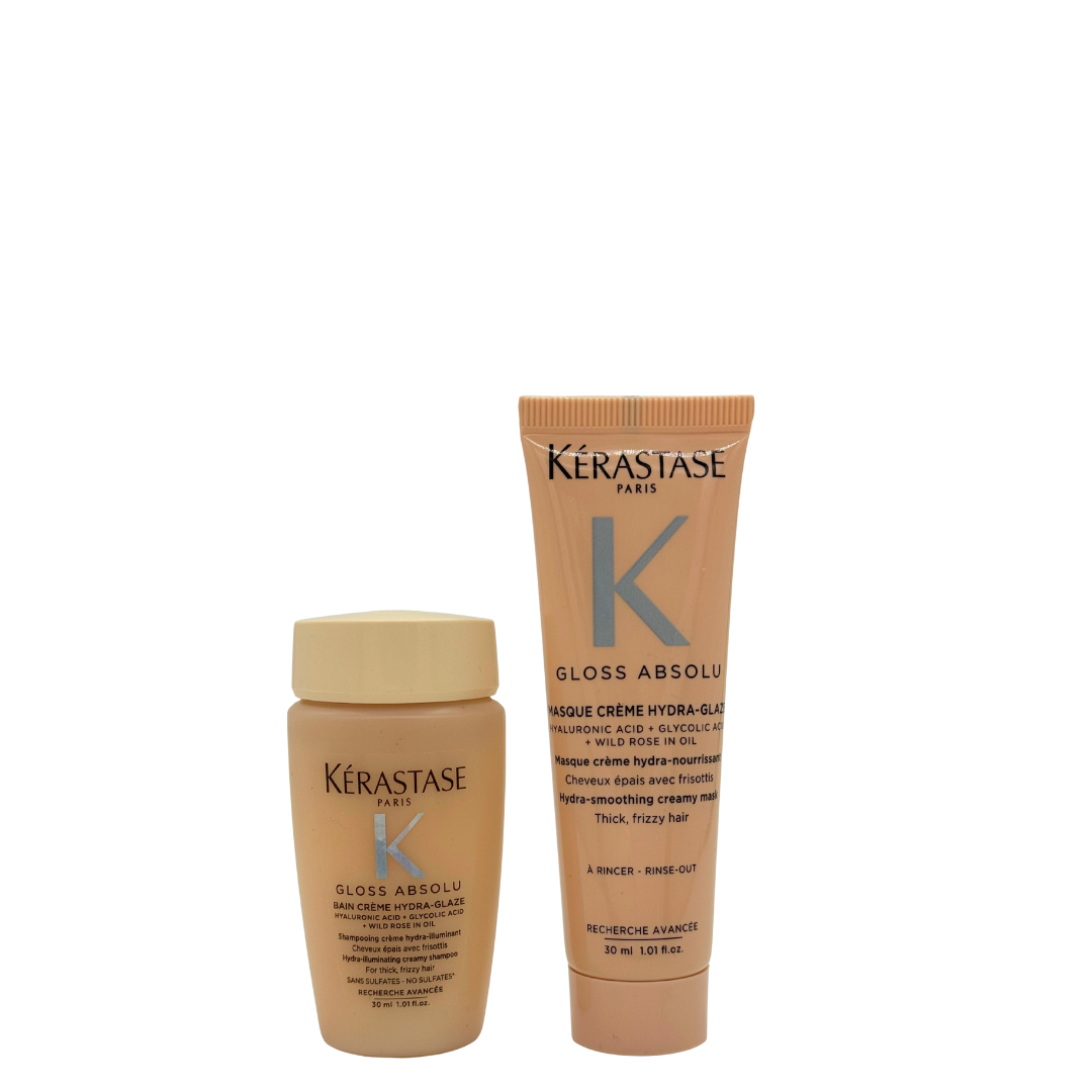 Kérastase Gloss Absolu Créme Travel Duo for Thick Hair