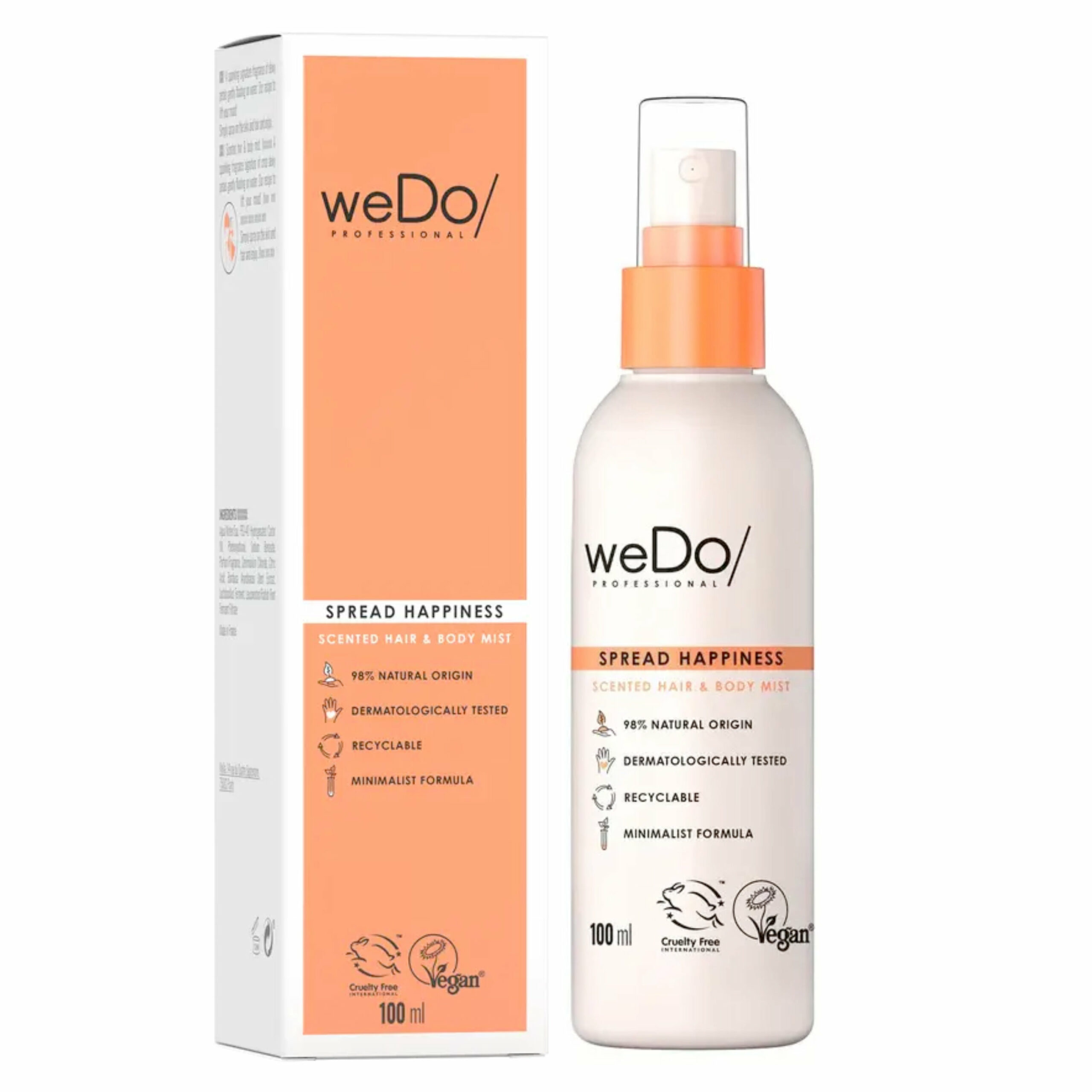 weDo Professional Spread Happiness Scented Hair & Body Mist 100 ml