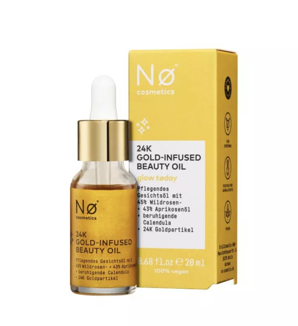 Nø Cosmetics Glow Today 24K Gold-Infused Beauty Oil 19 ml