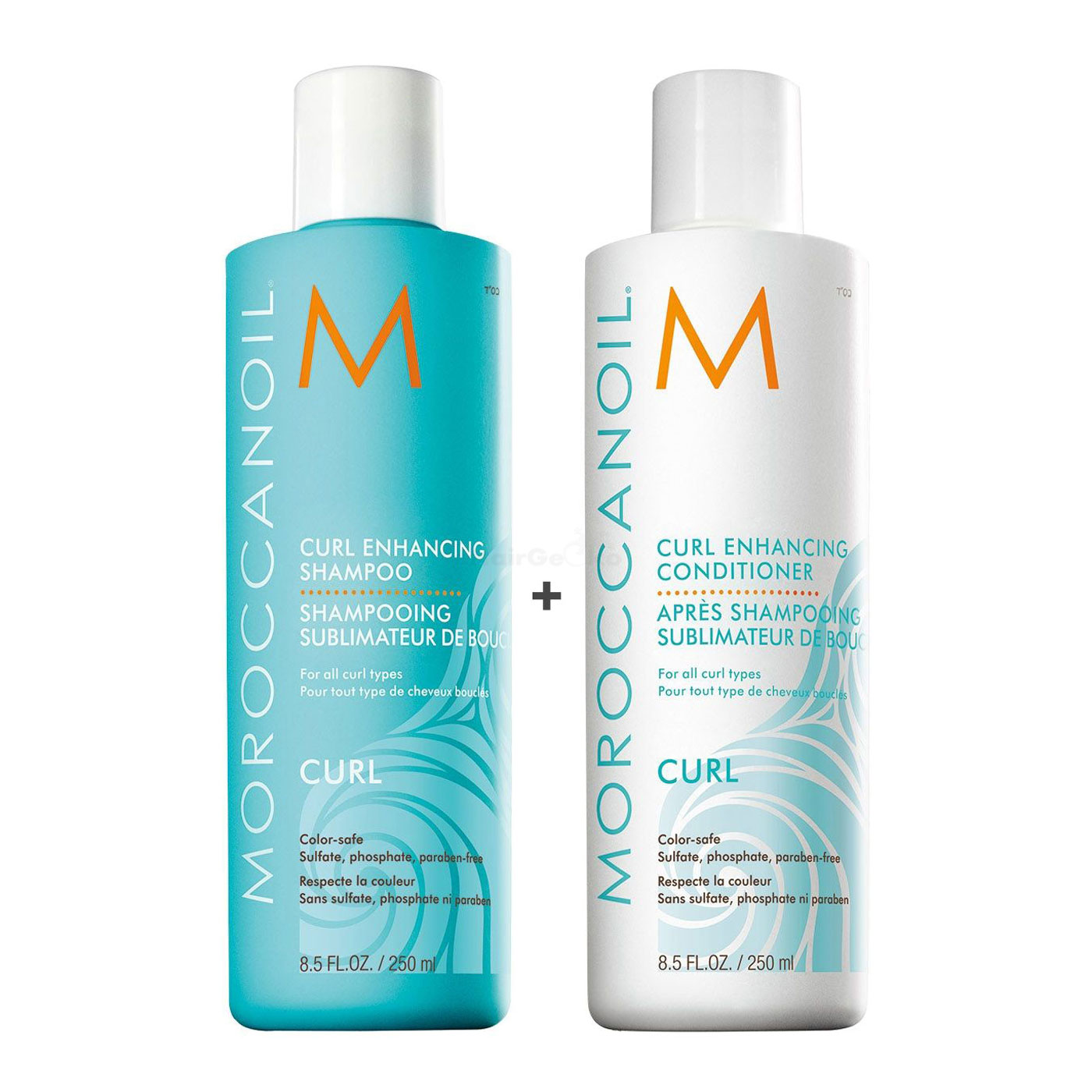 Moroccanoil Curl Locken Set - Shampoo 250ml + Conditioner 250ml