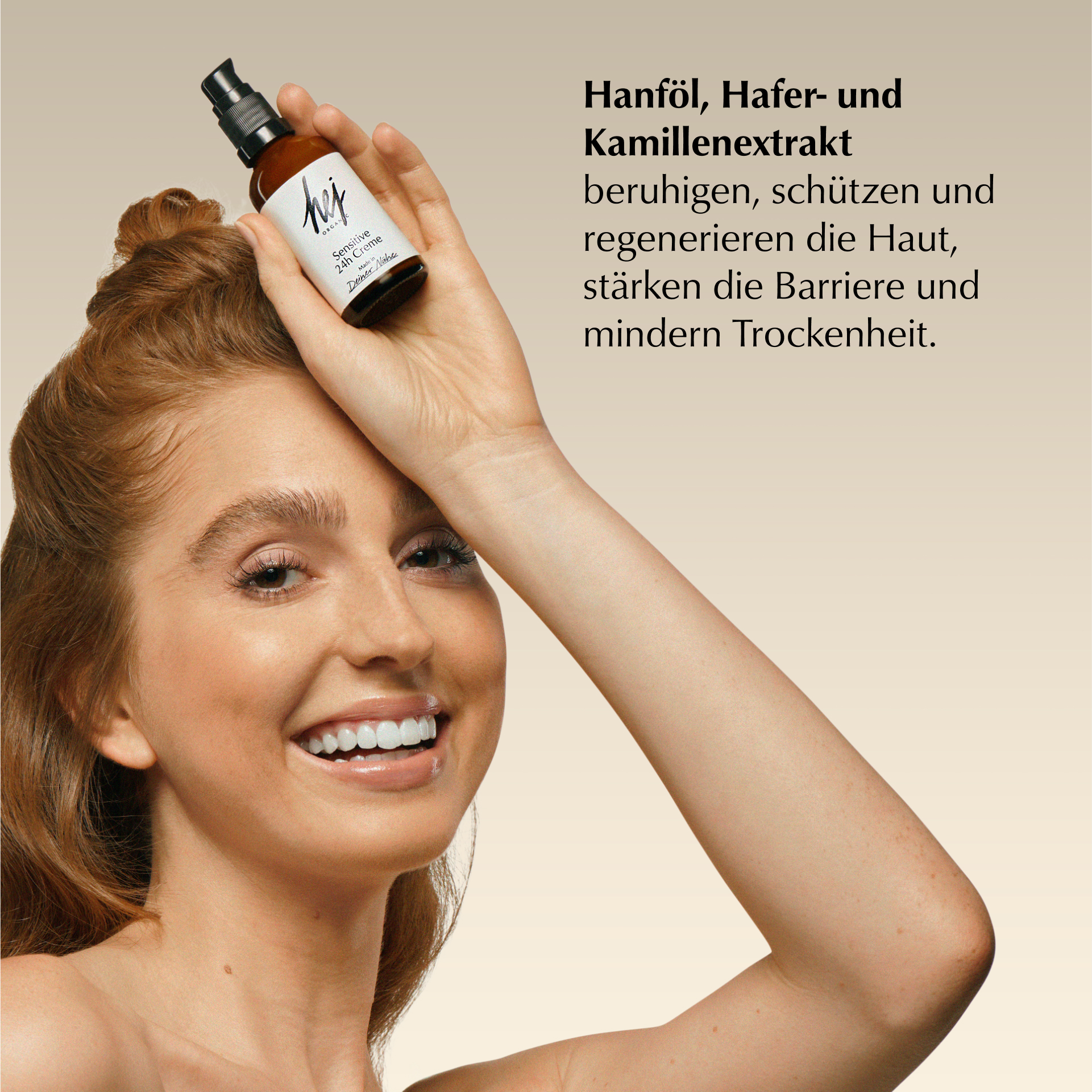 Hej Organic Sensitive 24h Creme 50 ml