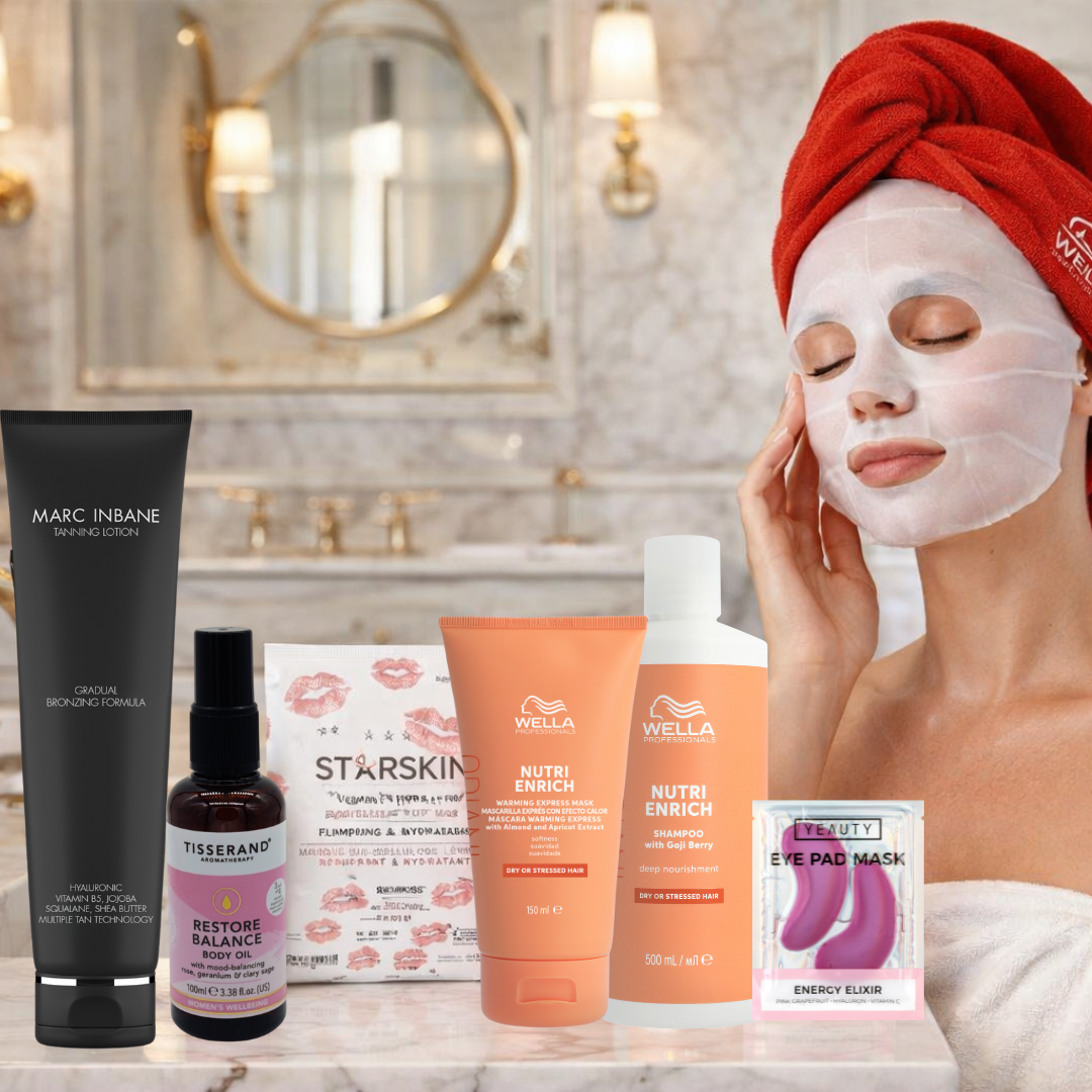 HairGecko After Holiday Selfcare Set - Luxus-Spa für Zuhause