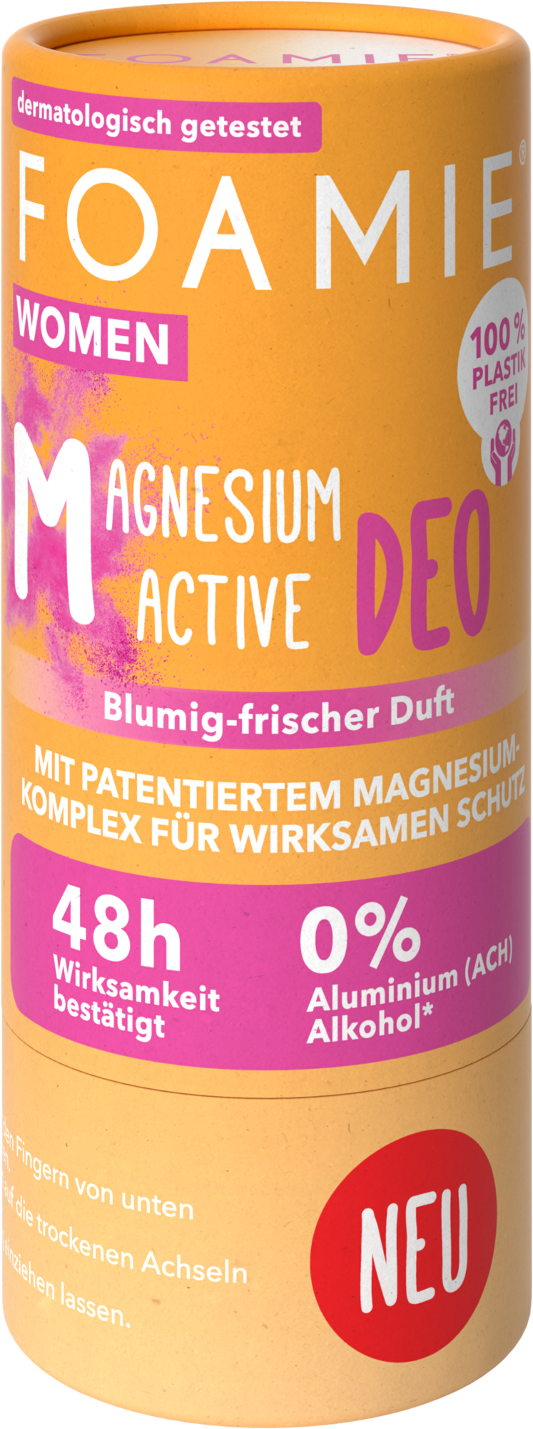Foamie Deodorant Happy Day (pink) Foamie Deodorant Happy Day (pink)