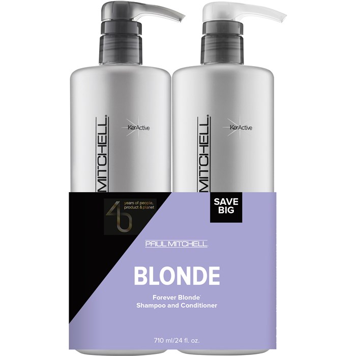 Paul Mitchell Forever Blonde Set - Shampoo 710 ml + Conditioner 710ml