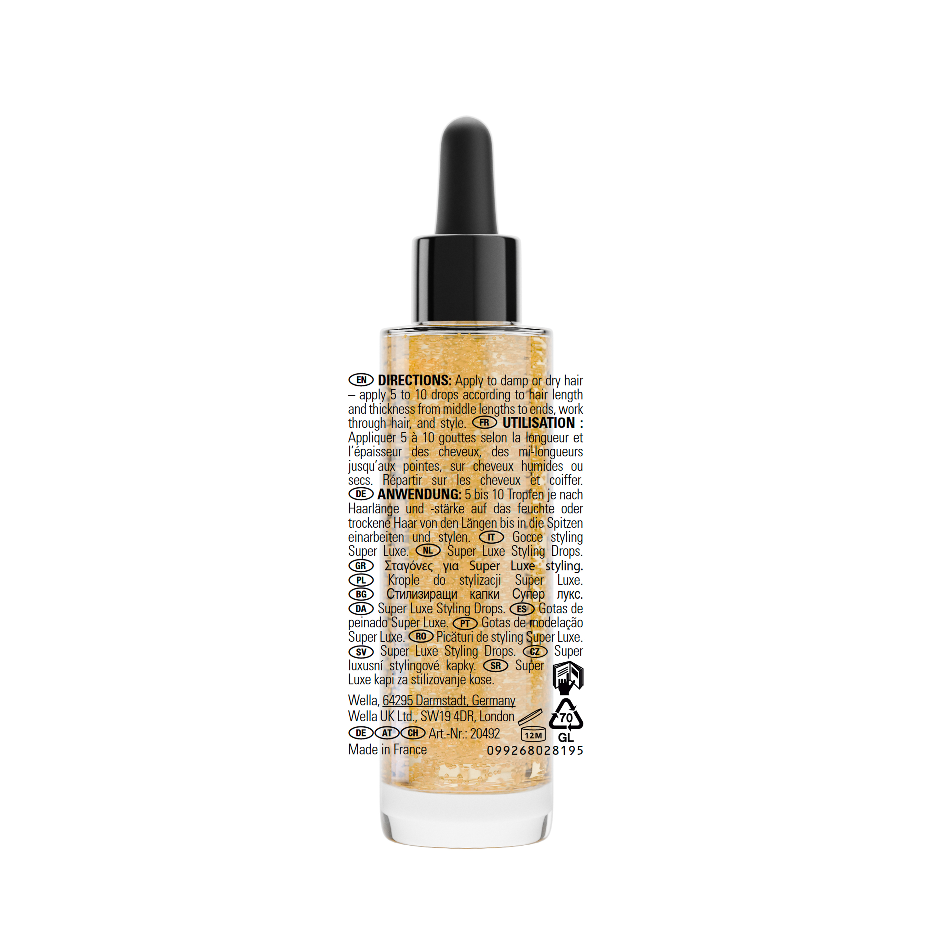 Sebastian Professional Potion 9 Super Luxe Styling Drops 30 ml