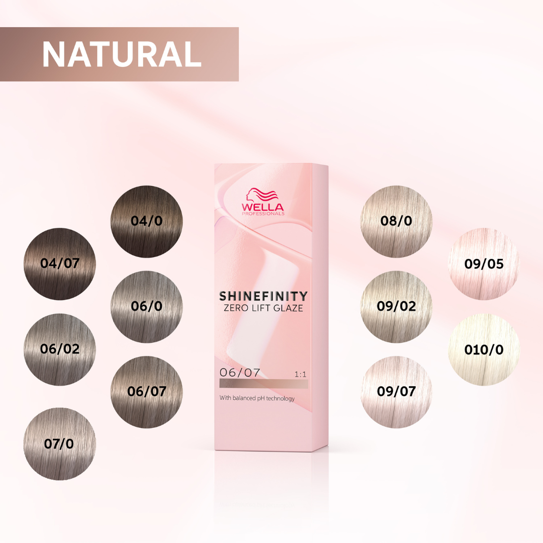 Wella Shinefinity Zero Lift Glaze 09/81 60 ml + Bottle Activator 60 ml