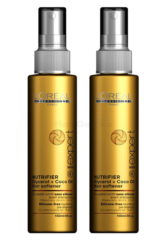 Loreal Serie Expert Nutrifier Glycerol & Coco Oil Hair Softener 2x150ml = 300ml