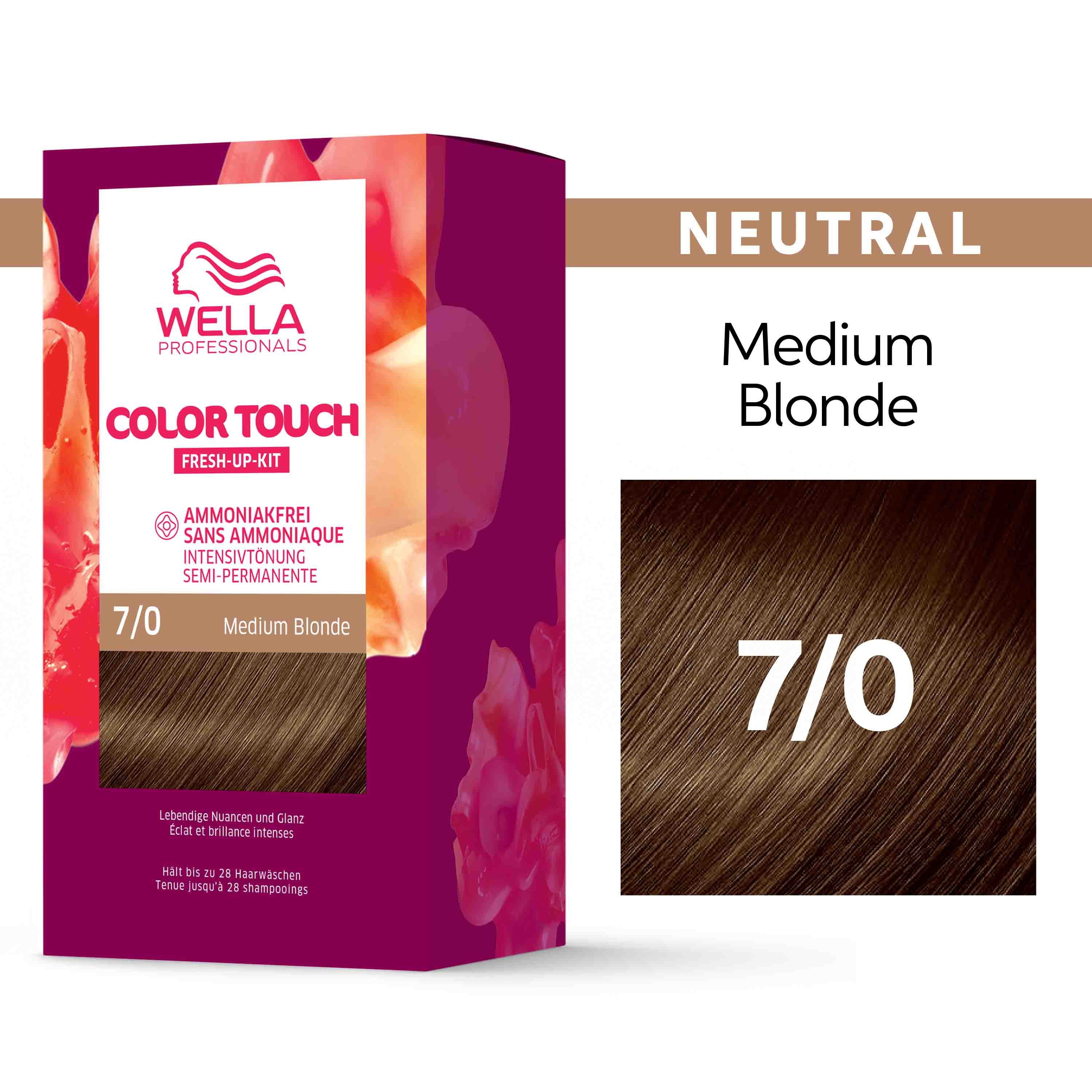 Wella Color Touch Fresh Up Kit 7/0 Medium Blonde