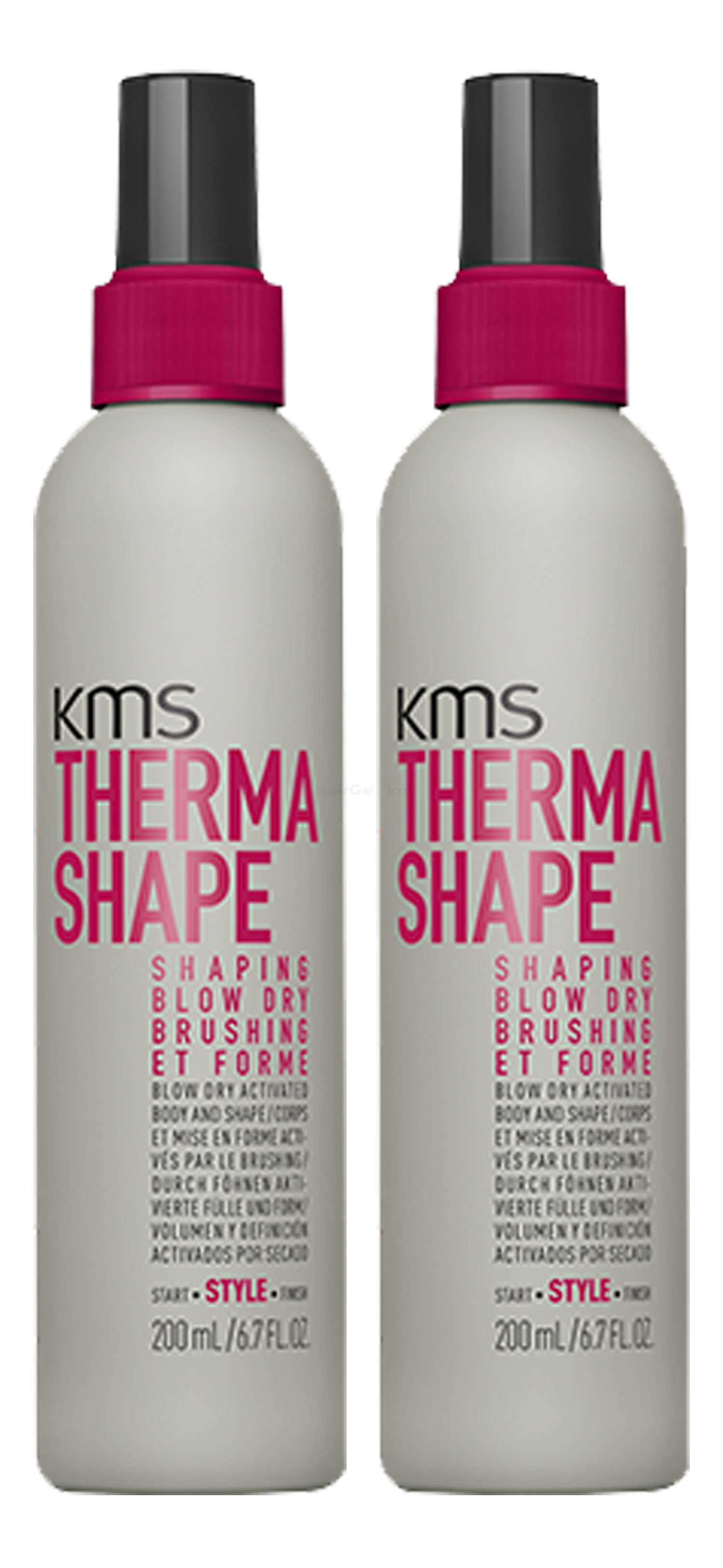 KMS California THERMASHAPE Shaping Blow Dry 200ml x2 = 400ml - NEU