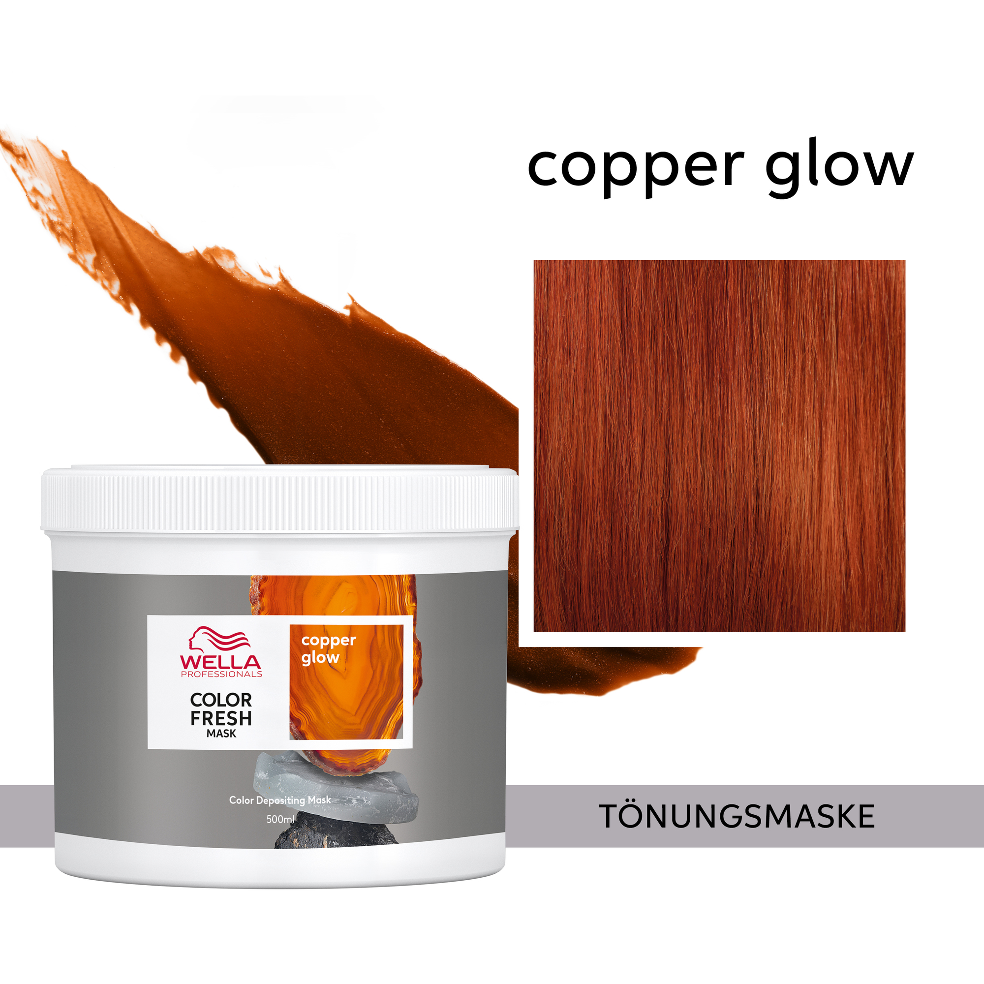 Wella Color Fresh Mask Copper Glow 500 ml