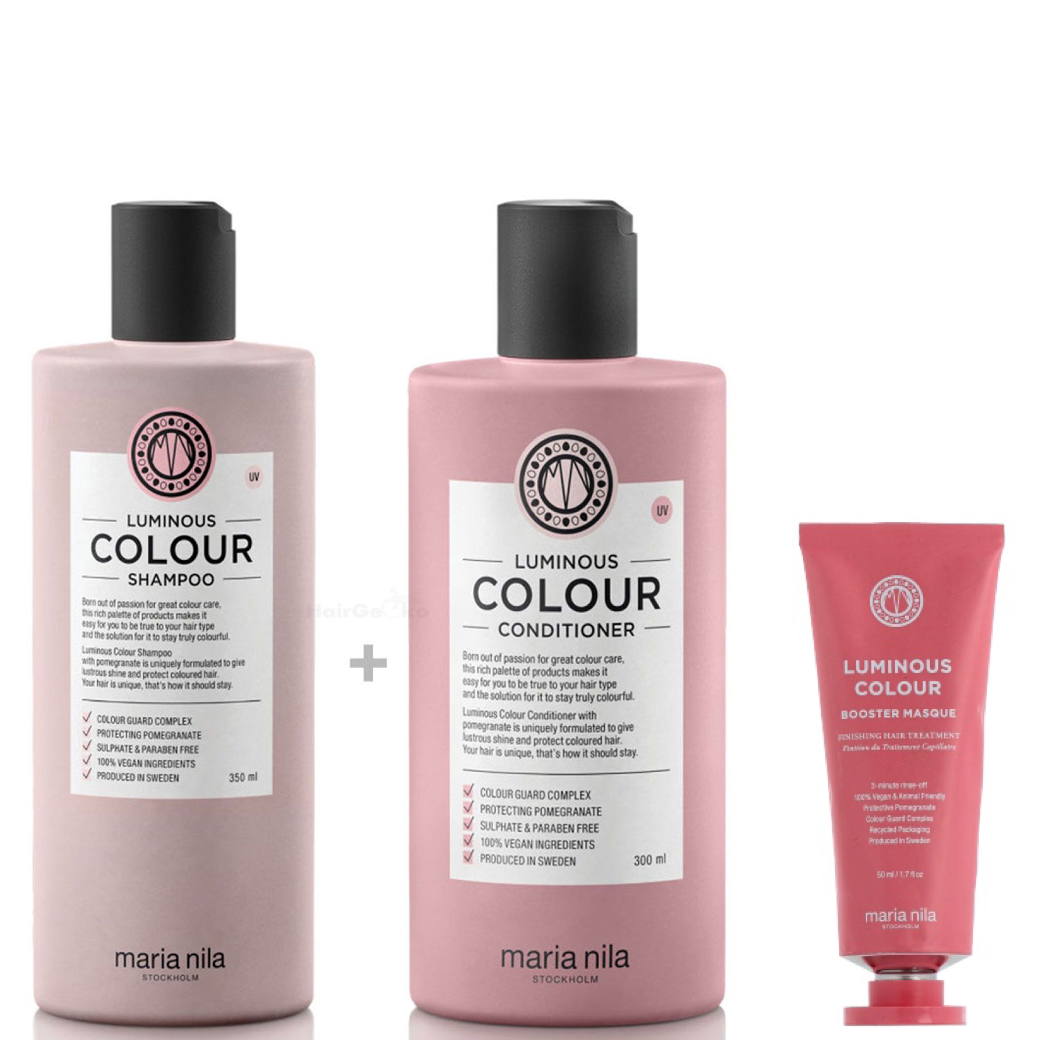 Maria Nila Luminous Colour Set + Booster Masque