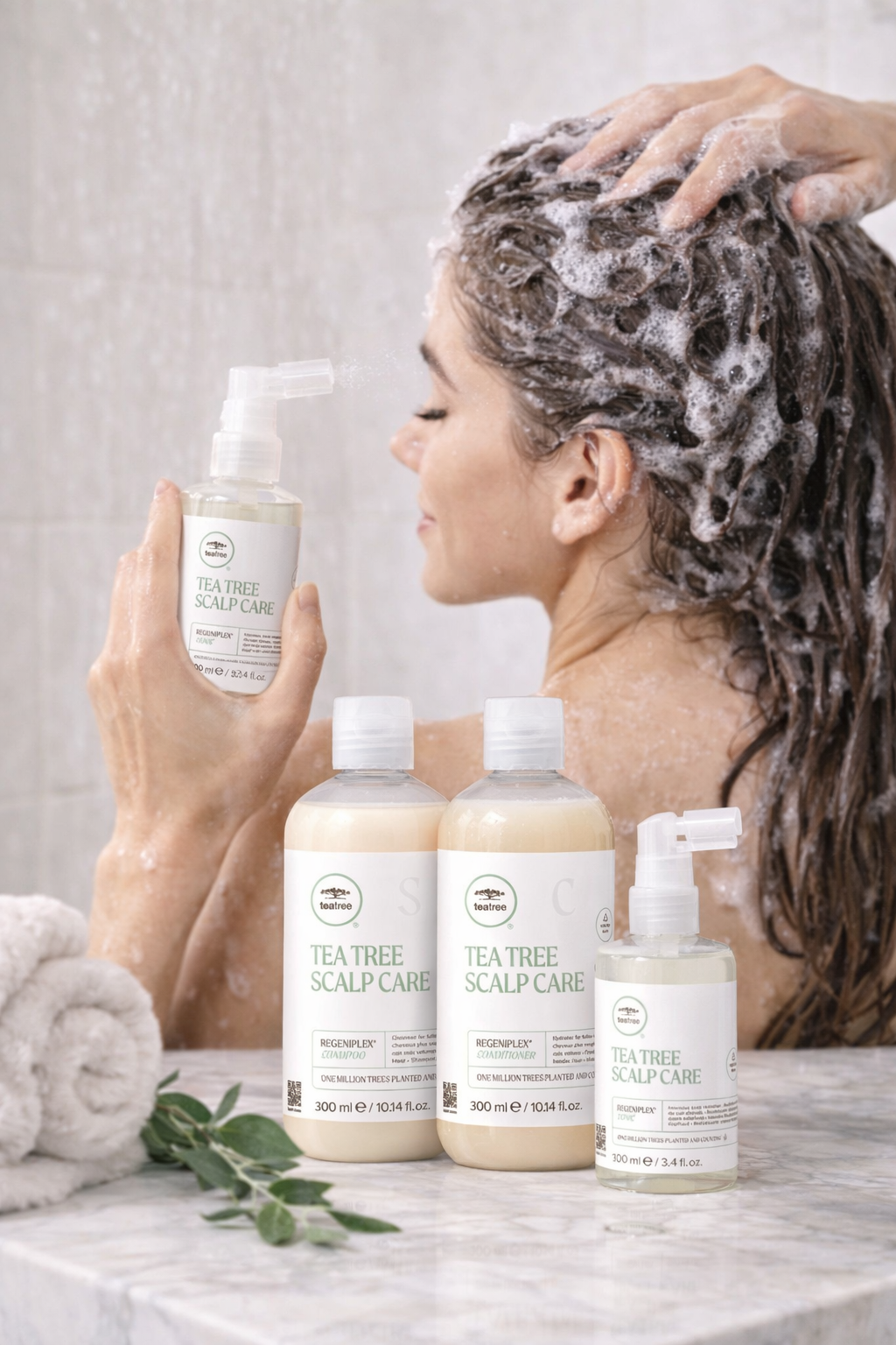 Paul Mitchell Tea Tree Scalp Care Routine