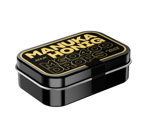 Anuk Manuka-Drops MGO 400 - Honig Bonbons mit Zitrone & Kurkuma Geschmack