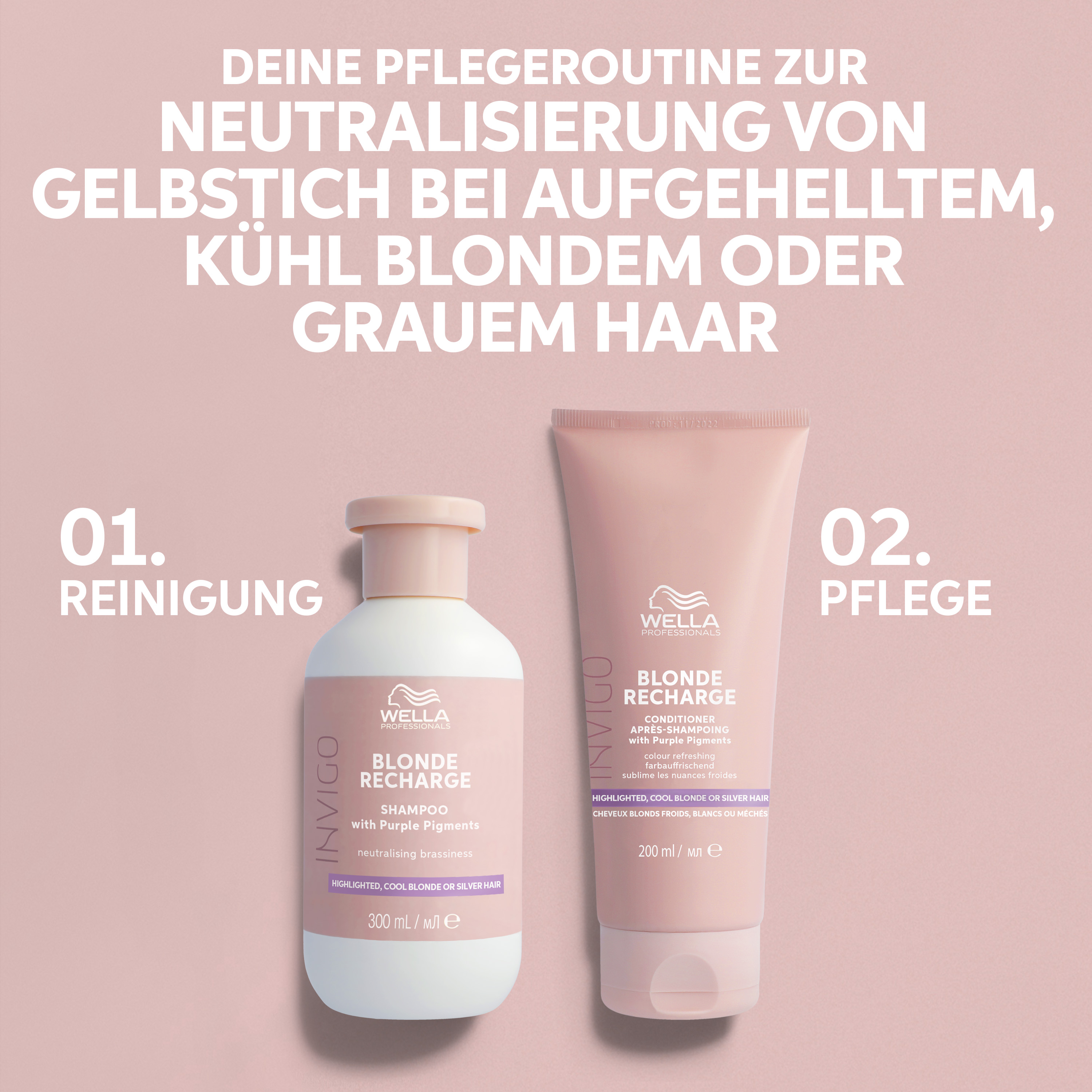 Wella Invigo Blonde Recharge Duo