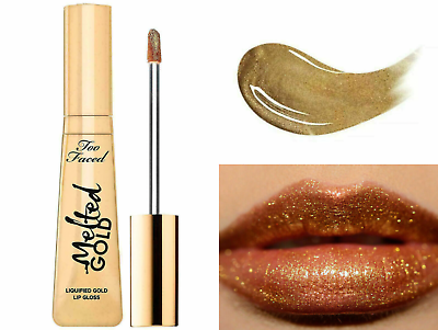 Too Faced Melted Gold Liquified Gold Lip Gloss 7 ml