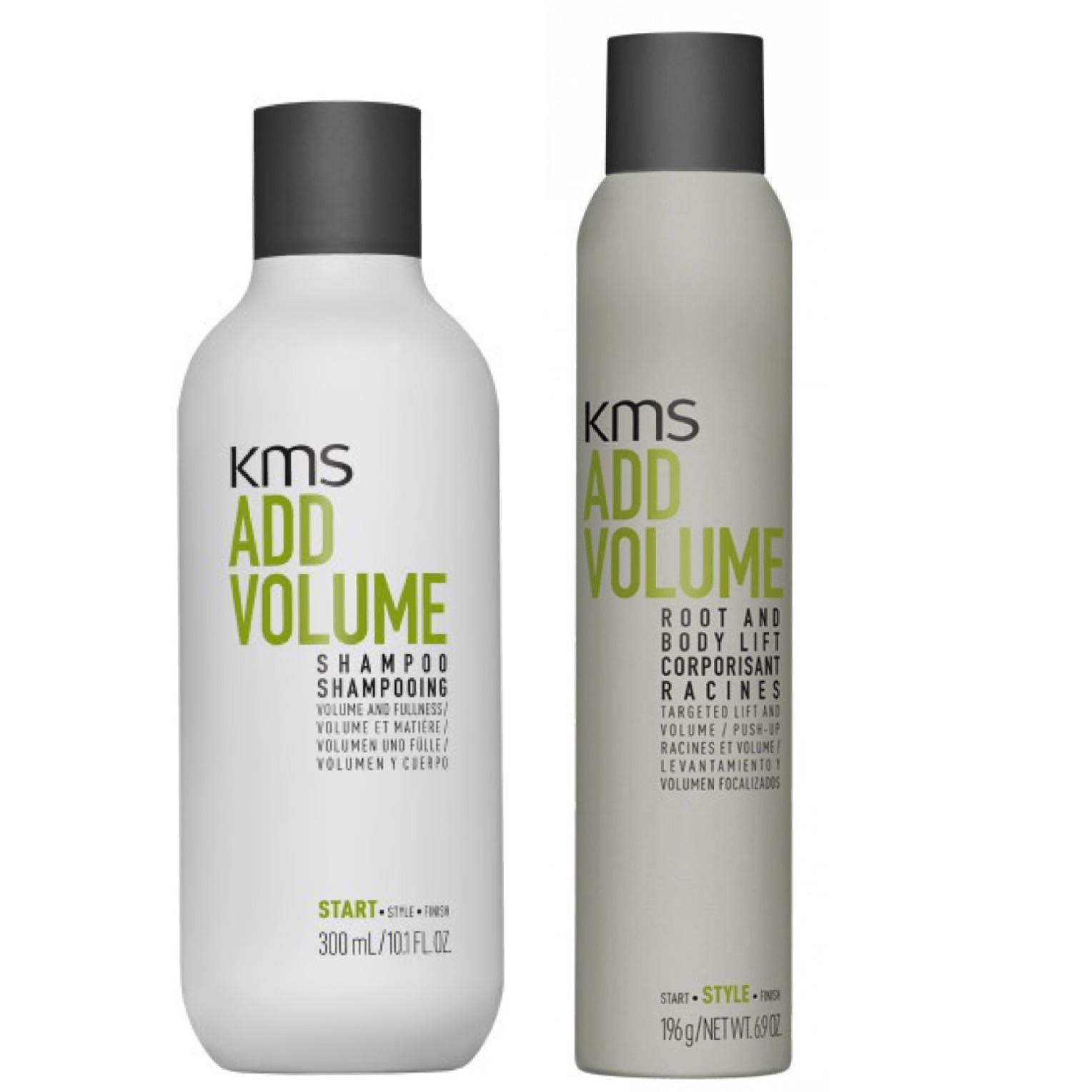 KMS California Addvolume Set - Shampoo 300ml + Root and Body Lift 200ml KMS California Addvolume Set - Shampoo 300ml + Root and Body Lift 200ml