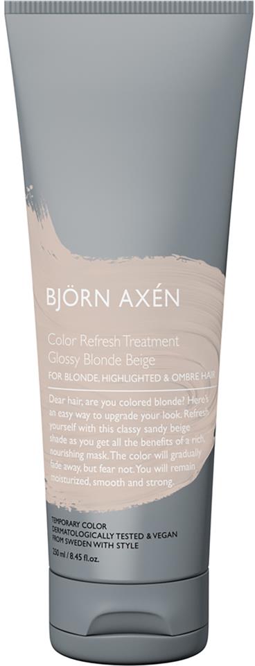 Björn Axén Color Refresh Treatment - Glossy Blonde Beige 250 ml Björn Axén Color Refresh Treatment - Glossy Blonde Beige 250 ml