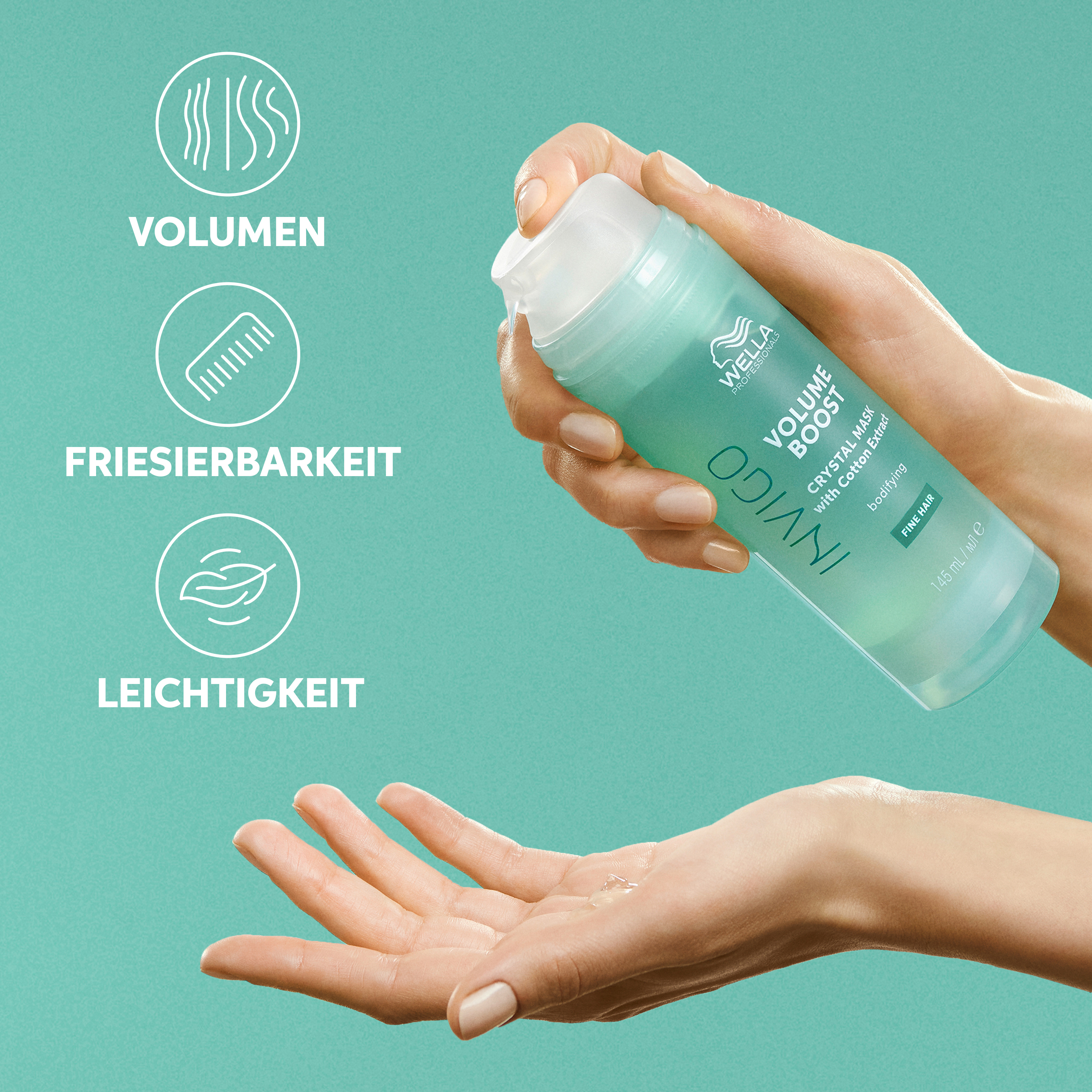Wella Invigo Volume Boost Crystal Mask 145 ml