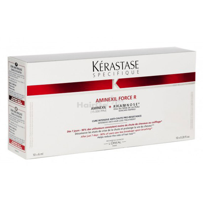 Kerastase SPECIFIQUE Aminexil Force R (10er Coffret) - 10 x 6 ml