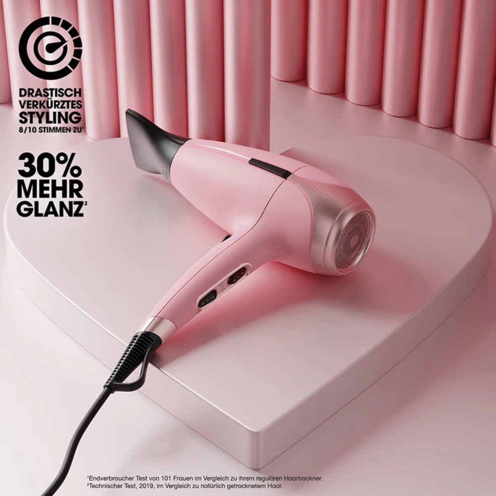 ghd helios Haartrockner in Dusted Pink Limited Edition
