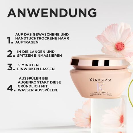 Kérastase Gloss Absolu Masque Creme Hydra-Glaze 200 ml