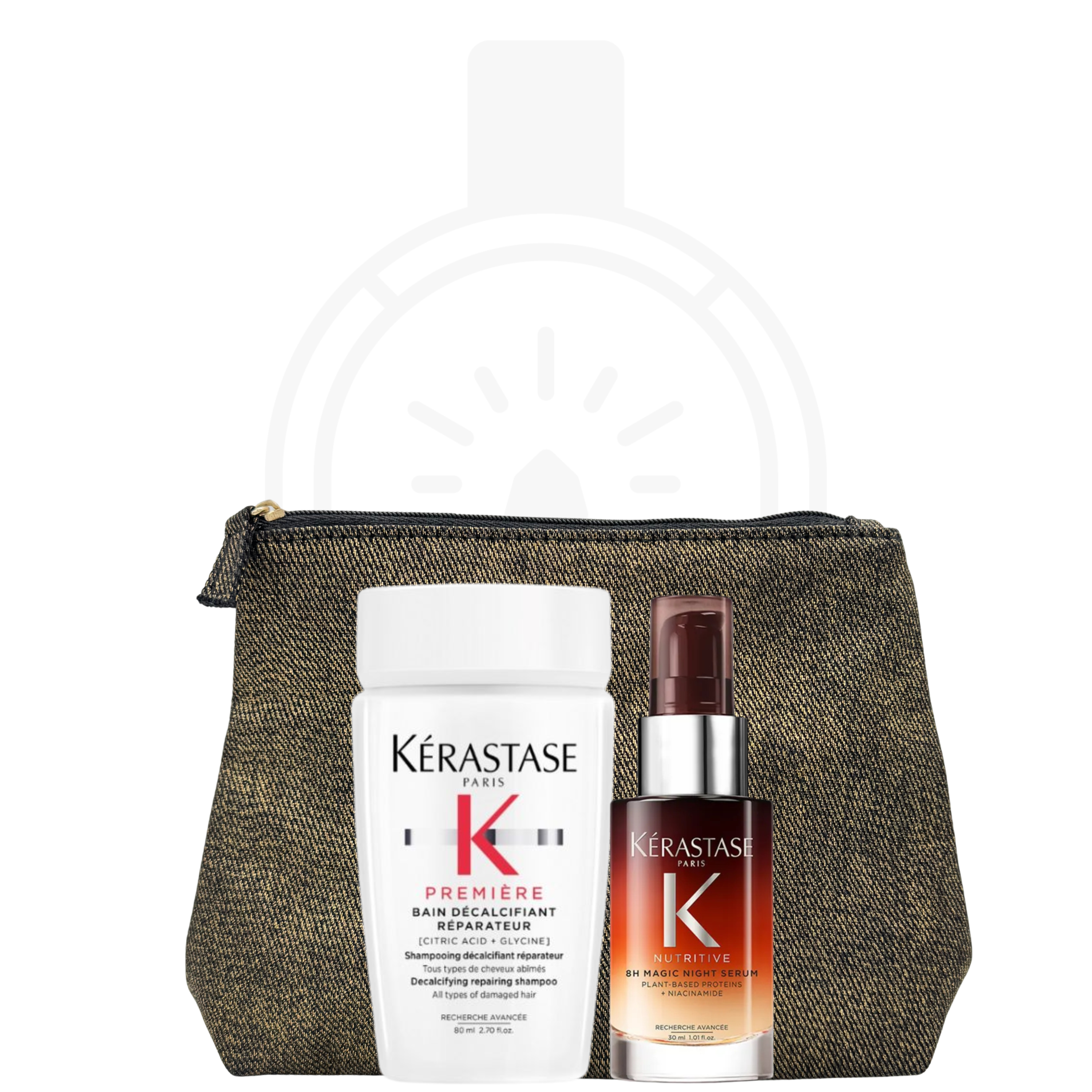 Kérastase Repair & Nutritive Reise-Duo mit Kosmetiktasche