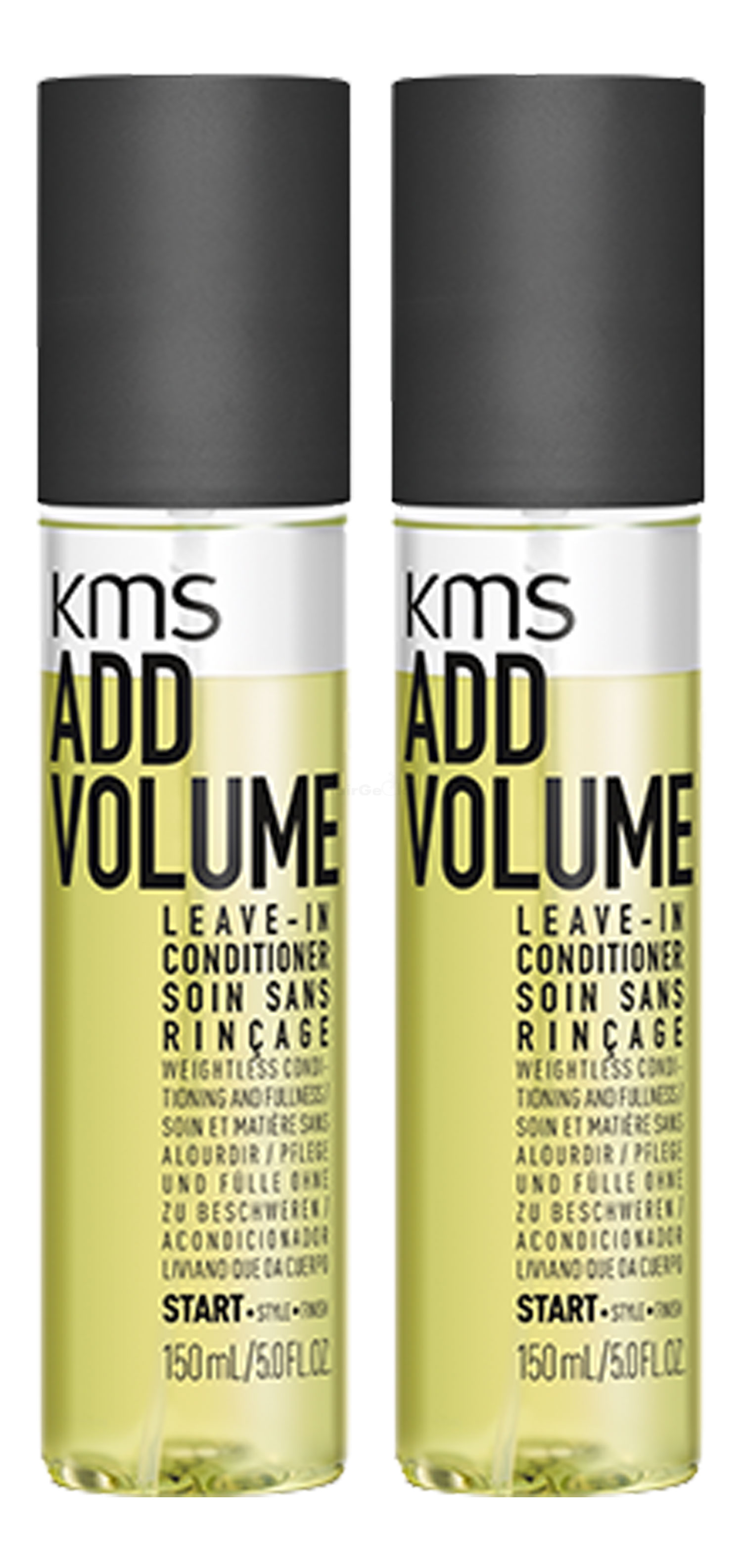 KMS California ADDVOLUME Leave-In Conditioner 150ml x2 = 300ml - NEU