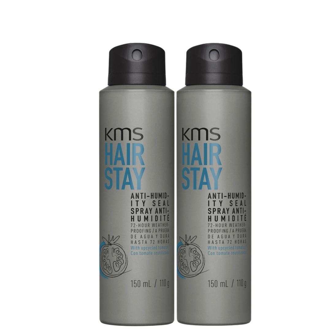 KMS California HAIRSTAY Anti-Humidity Seal Voc > 55% 150ml x2 = 300ml - NEU