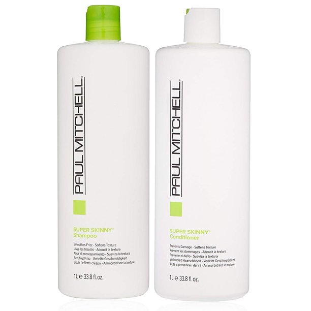 Paul Mitchell Smoothing Set Super Skinny Shampoo 1000ml + Conditioner 1000ml