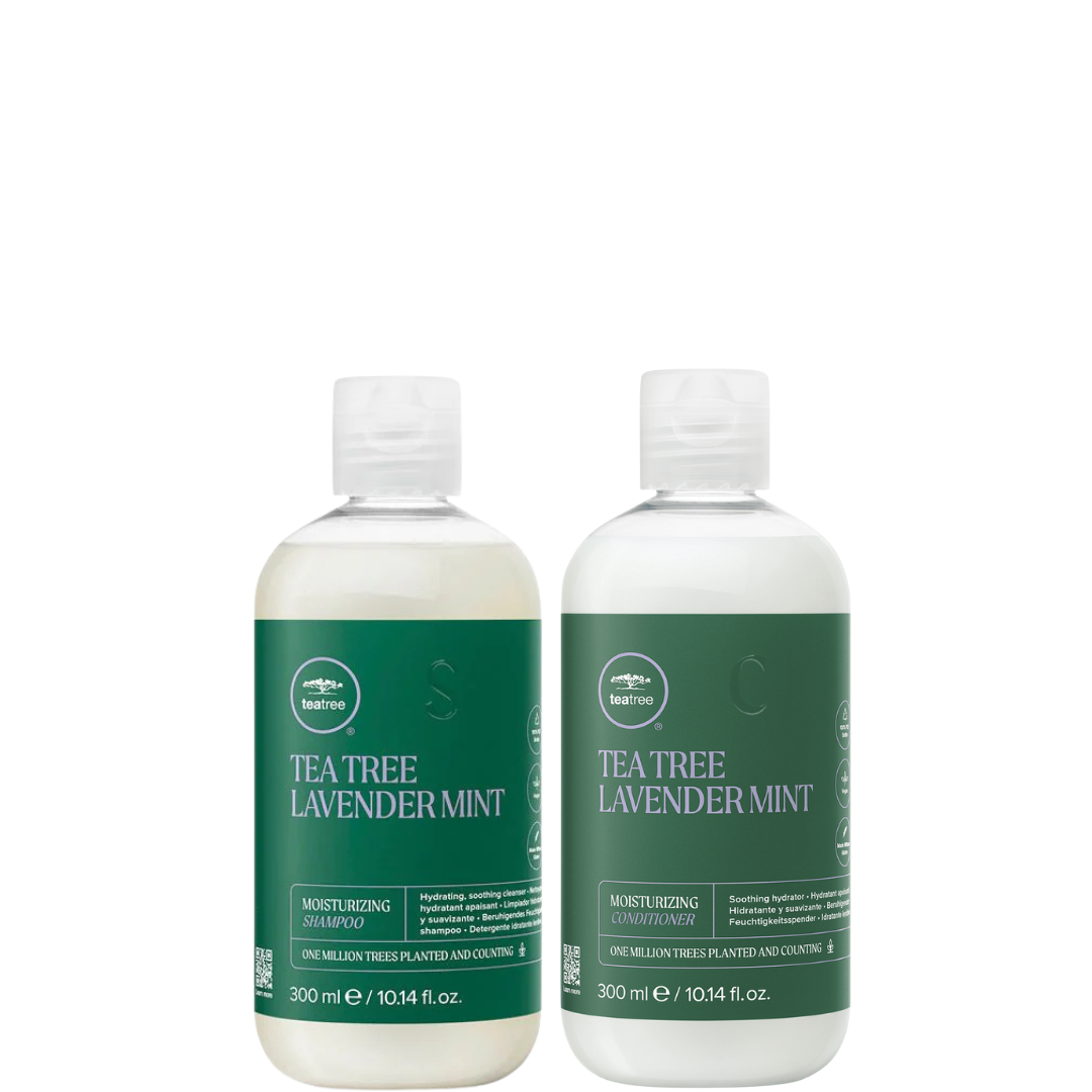 Paul Mitchell Tea Tree Lavender Mint Moisturizing Duo- Shampoo 300ml + Conditioner 300ml