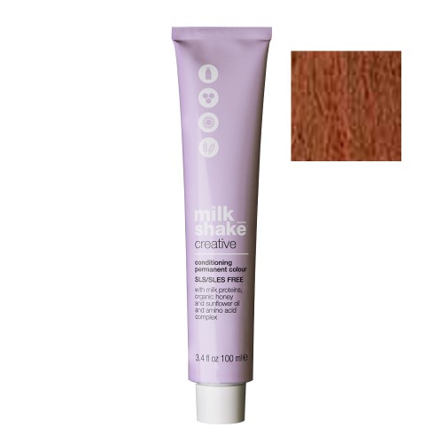 Milk_shake Creative Conditioning Permanent Colour 100ml 6.43 Copper Golden Dark Blond