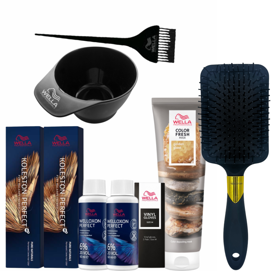 Wella Honey Blonde Perfect Color Kit