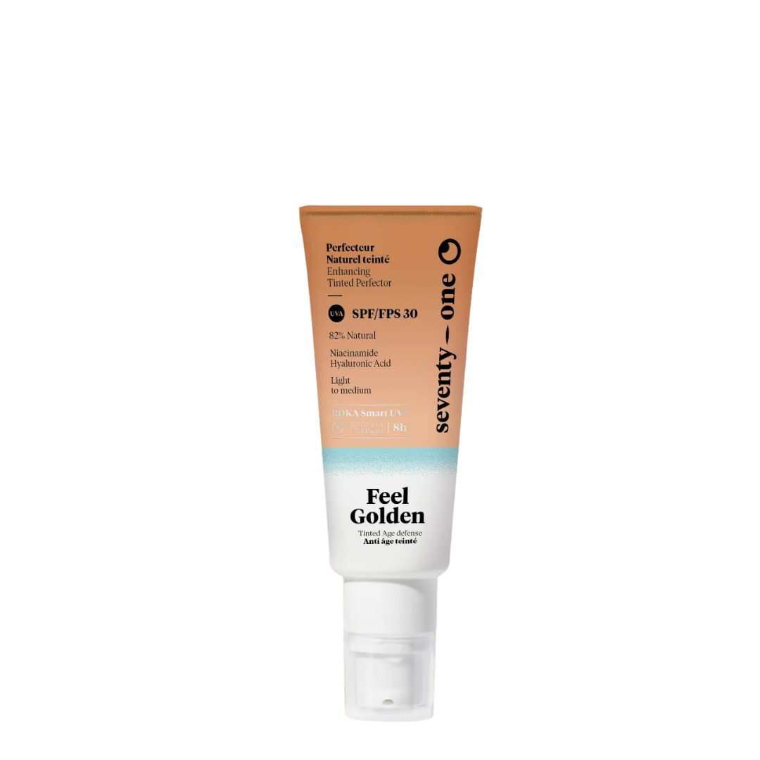 SeventyOne Percent Feel Golden SPF30 - Tinted Age Defense 40 ml