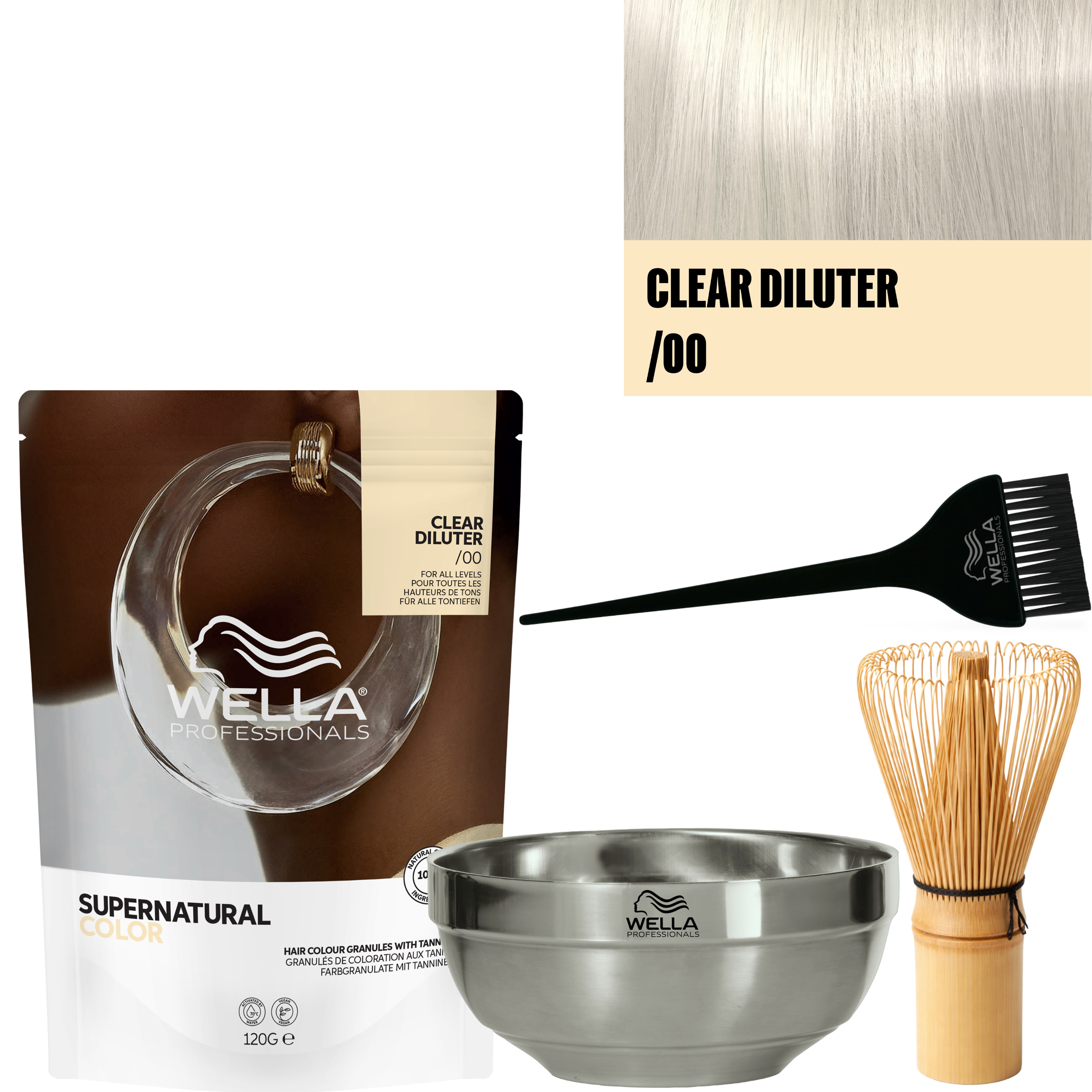 Wella Supernatural Color Komplett-Set - Clear Diluter /00