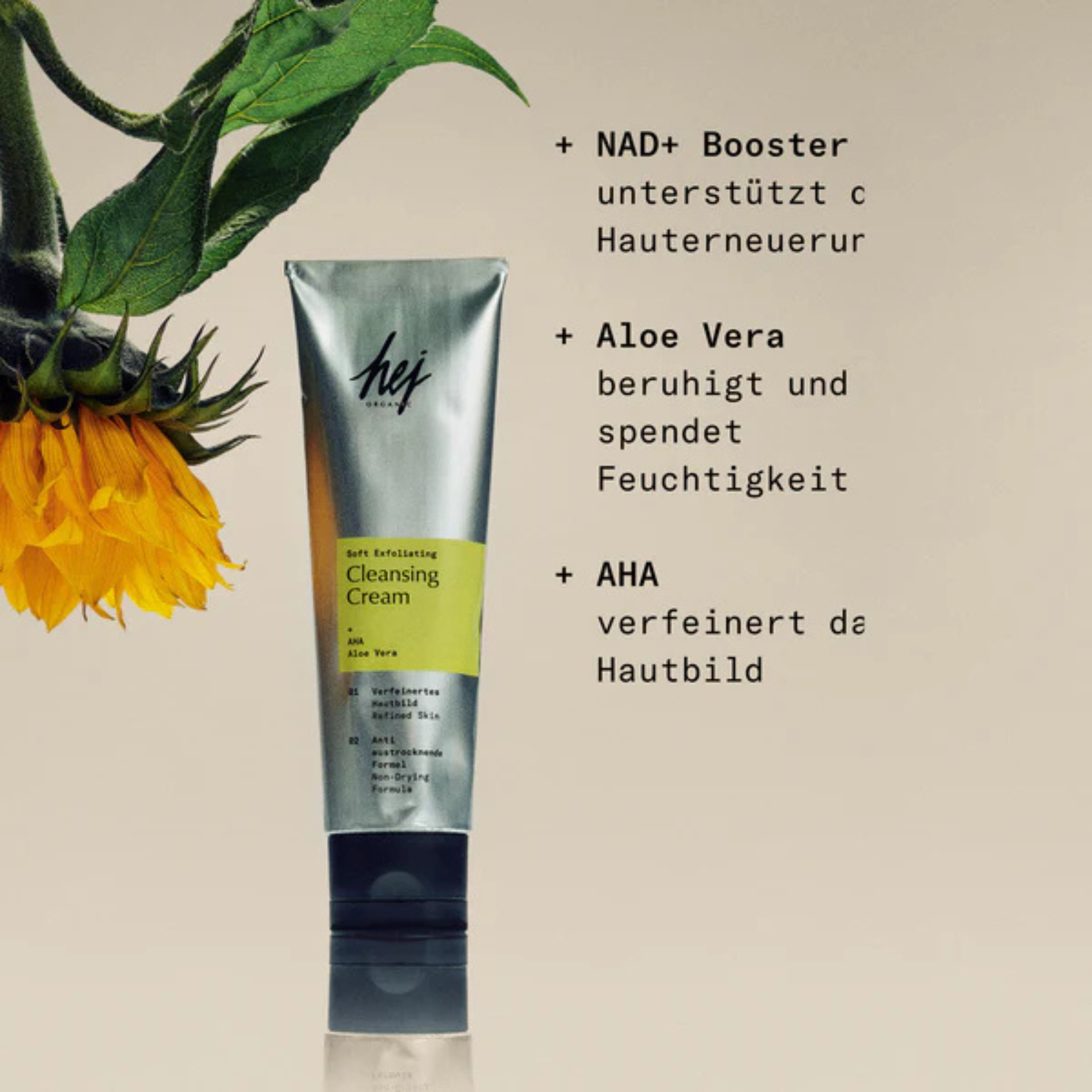 Hej Organic Soft Exfoliating Cleansing Cream 100 ml