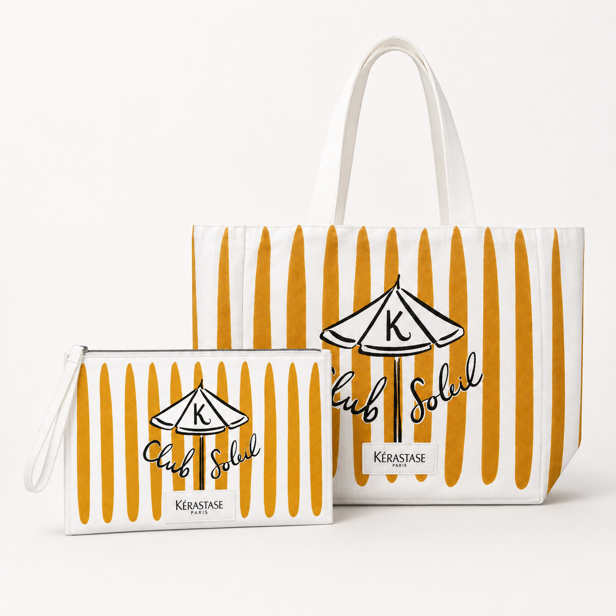 Kérastase „Club Soleil“ Summer Bag Set – Strandtasche + Beauty Bag