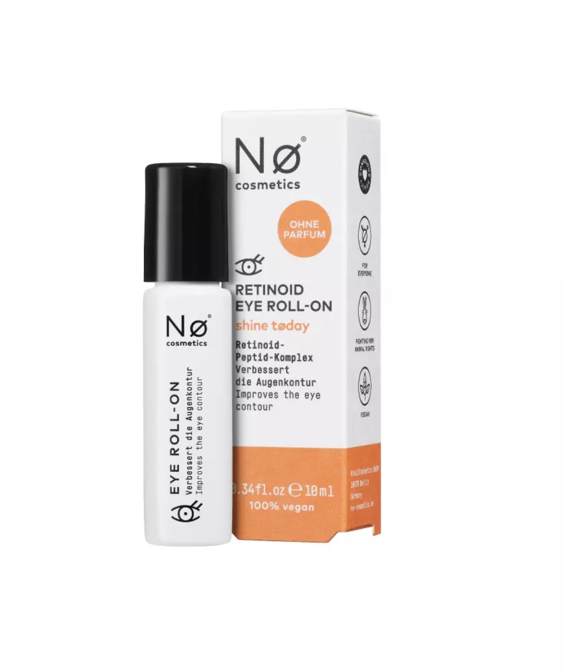 Nø Cosmetics Shine Today Retinol Eye Roll-On 10 ml