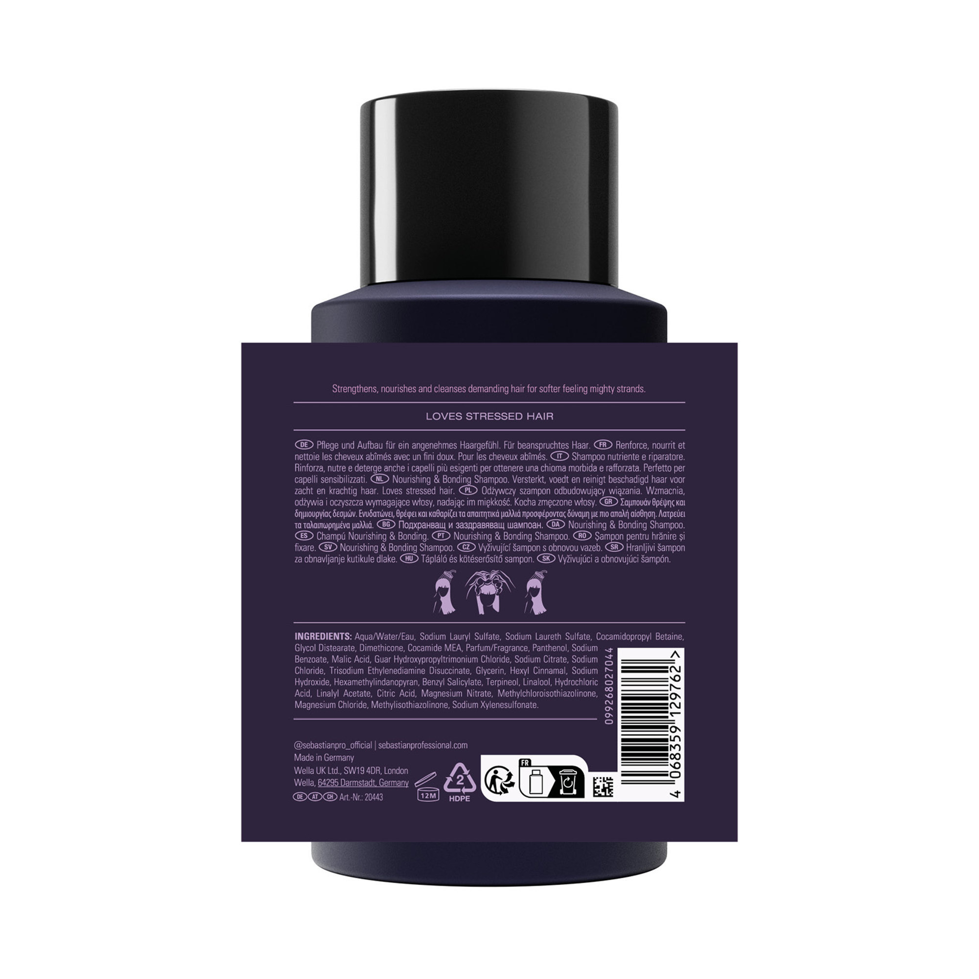 Sebastian No Breaker Nourishing & Bonding Shampoo 280 ml