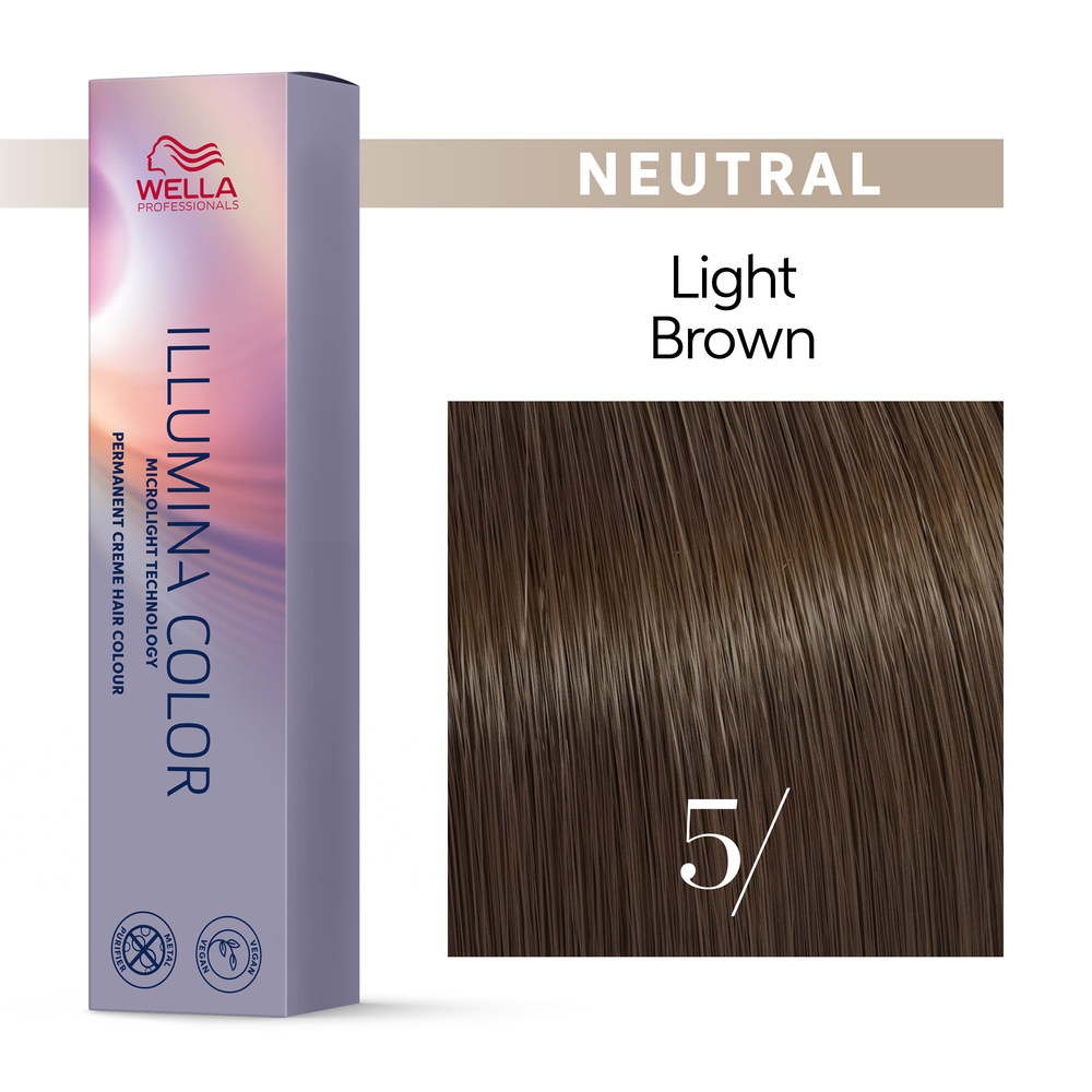 Wella Illumina Farbe 5/ 60 ml + Welloxon Perfect 6% 60 ml Wella Illumina Farbe 5/ 60 ml + Welloxon Perfect 6% 60 ml