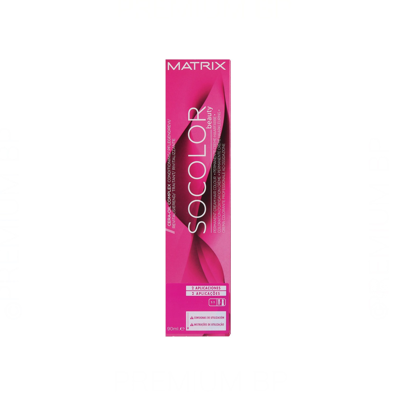 Matrix SoColor Permanent Cream Hair Colour 5W Hellbraun Warm 90ml