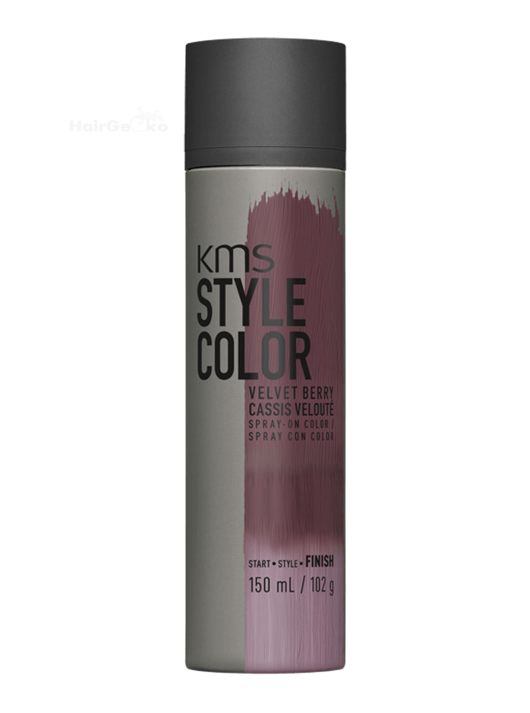 KMS Style Color Velvet Berry temporäres Farbspray Haarfarbe 150ml